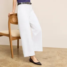 Abby Jean - Eco Better Than Denim :: White Convertible Sleeve Adaptation