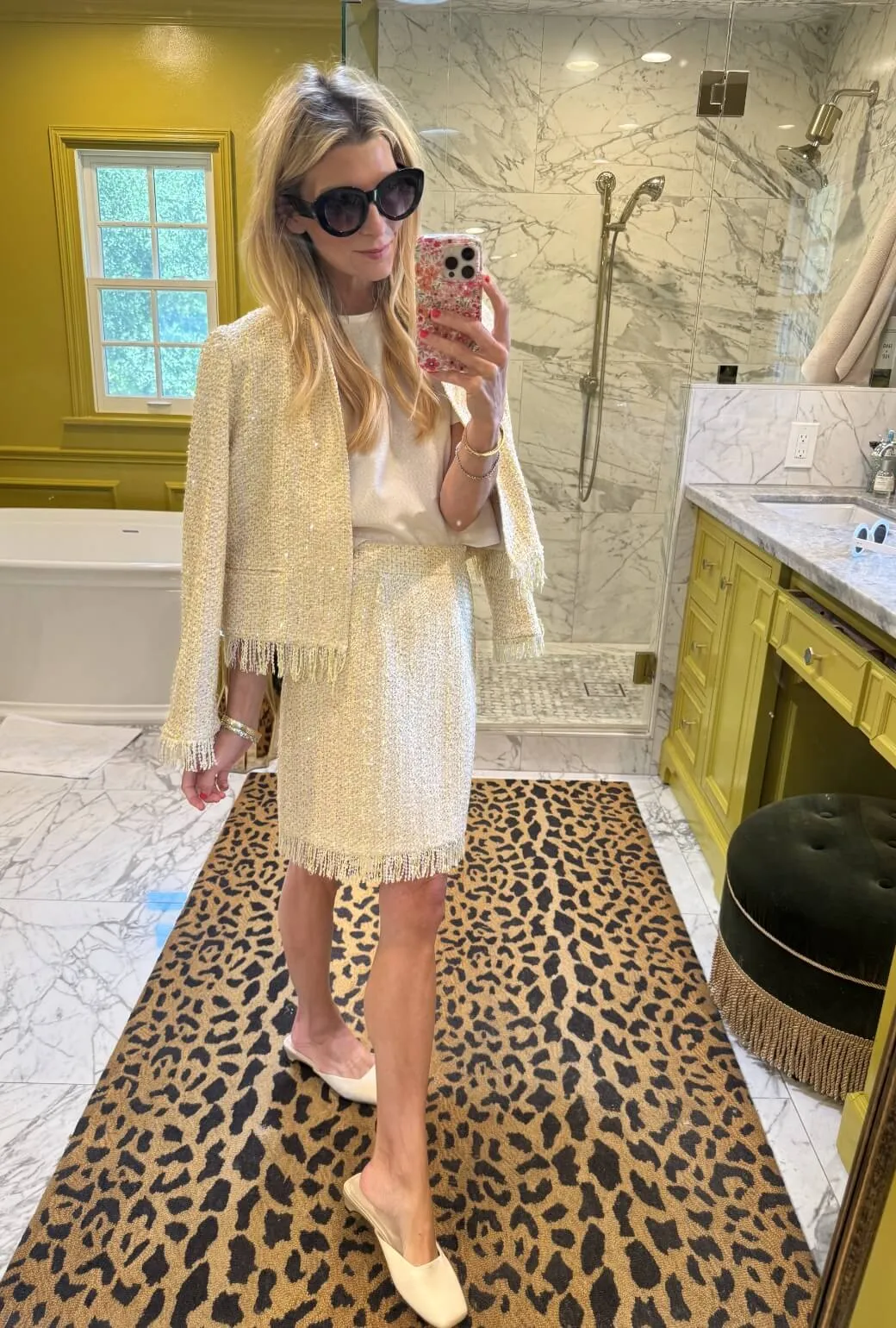 HypoallergenicConstruction LowProfileSeams Lee Top - Faux White Linen