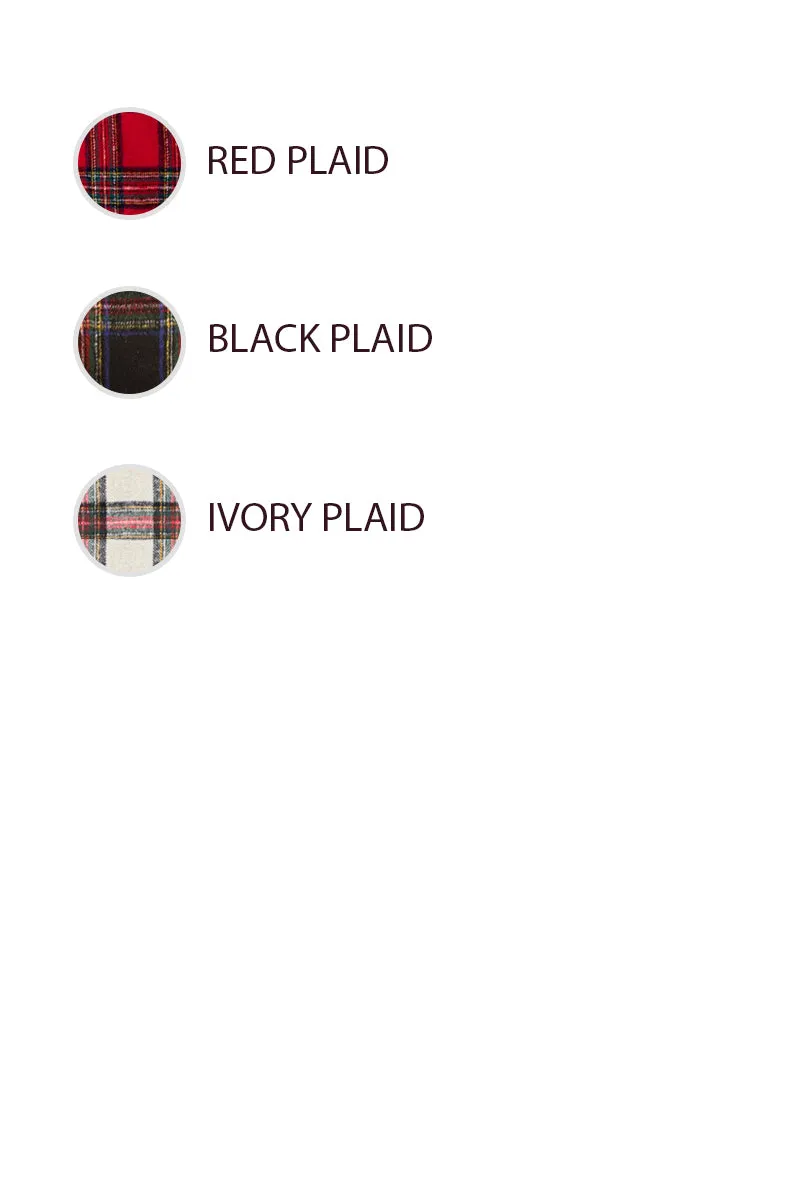 WaterRepellentCoating IP8019S-04 | BRUSHED PLAID HOODIE SHIRT