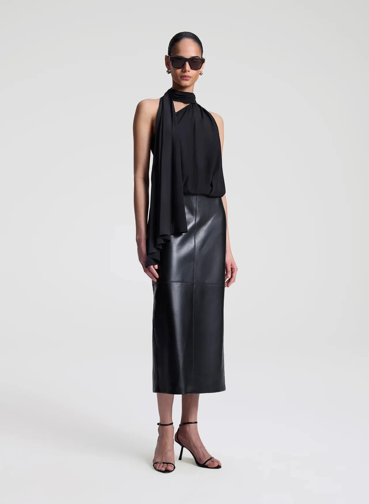 A.L.C. CELESTE TOP Snag Resistant Fabric Breathable Tank