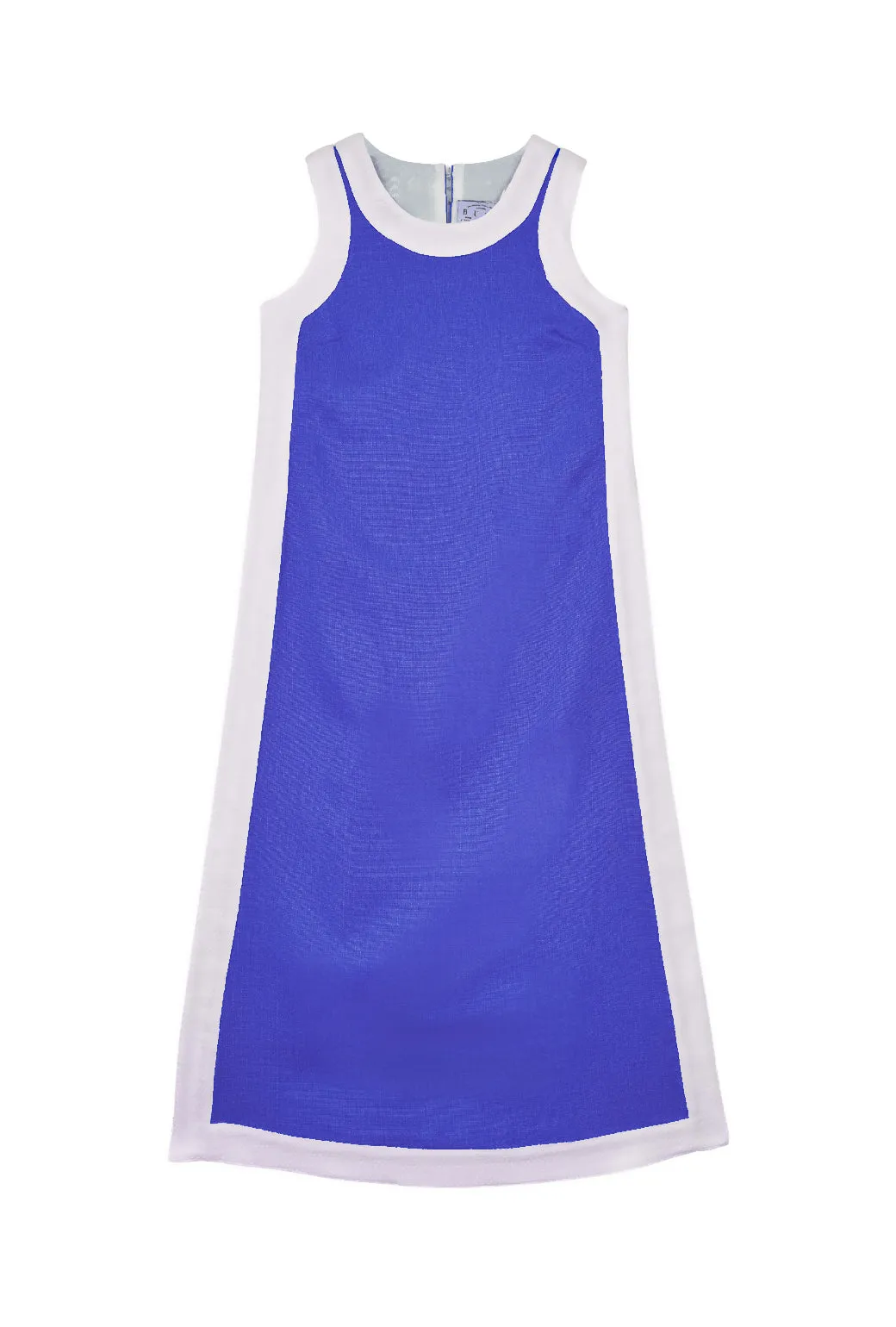 Anti Pill Finish Friction Resistant Shoulder Bermuda Set - Periwinkle