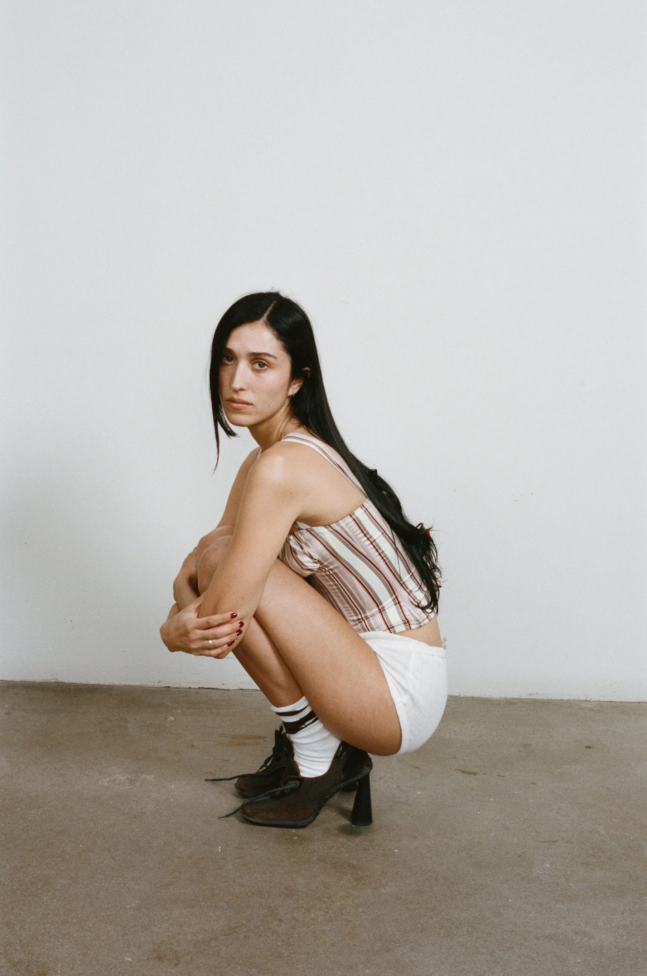 UltraSoft Lining AGNES CORSET - TUXEDO STRIPE