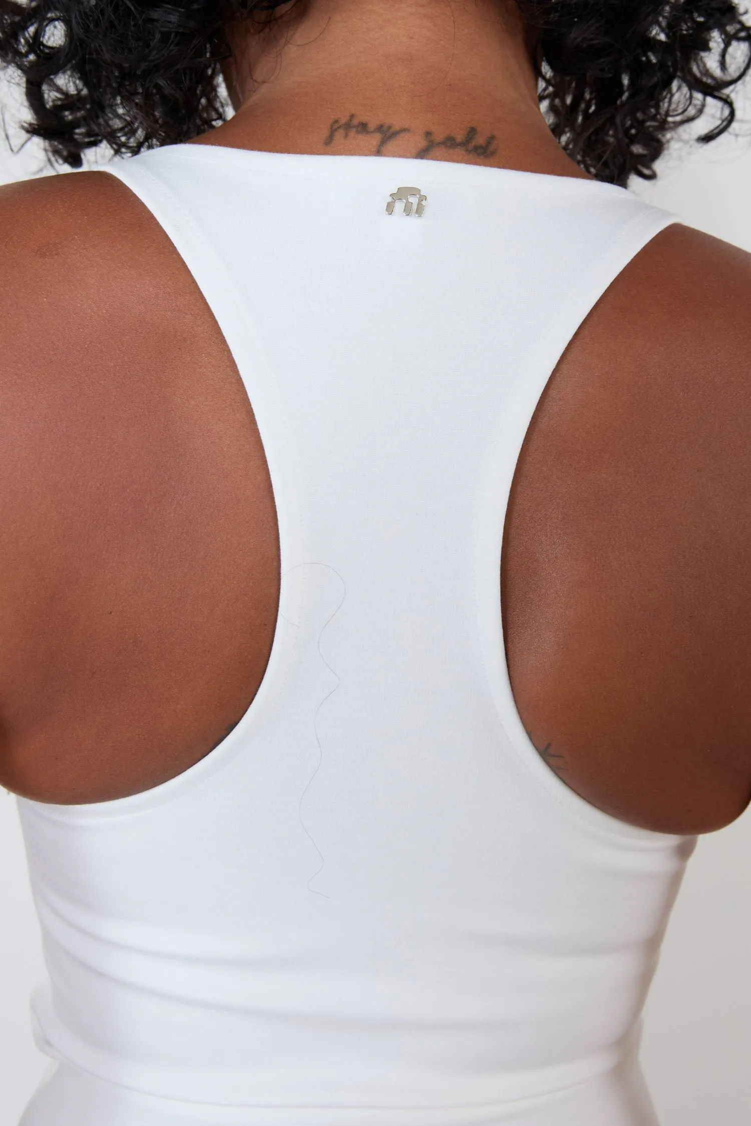 ALICE DRESS - WHITE RubberizedGrip Comfy Cardigan