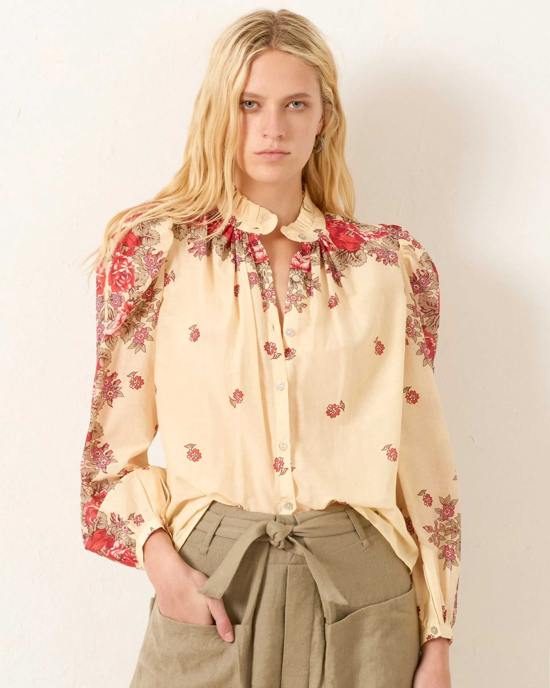 ALIX OF BOHEMIA ANNABEL ROSEBUSH SHIRT EcoFriendlyMaterial