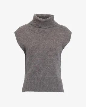 TANYA TAYLOR AARON KNIT TOP Reflective Accent Stripes StretchFit Design