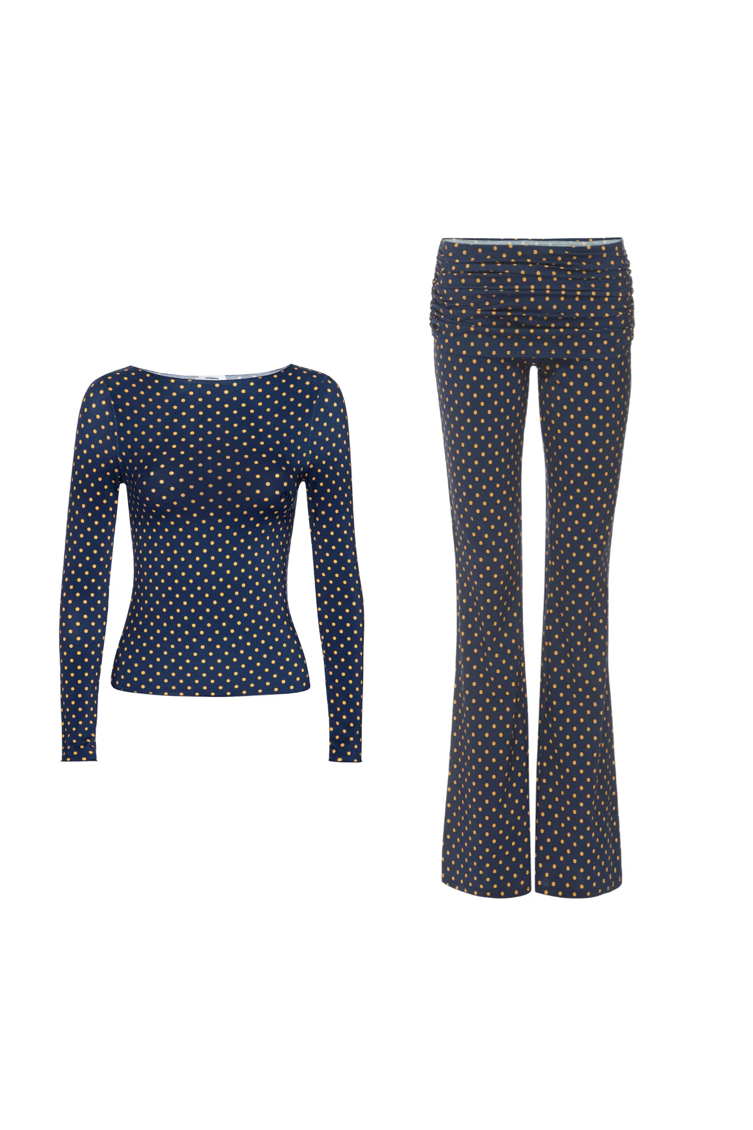 AMELIA TOP   ALANA PANT - POLKA DOT Tagless Design AirflowVents
