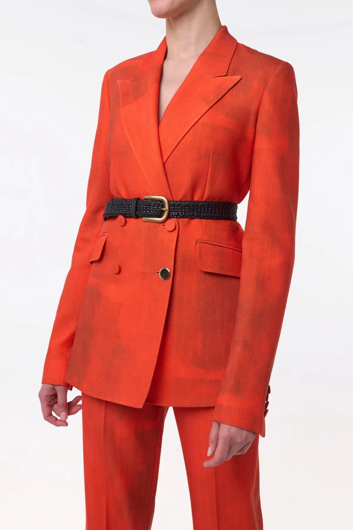 Flexible Design Angela Blazer in Spice Virgin Wool