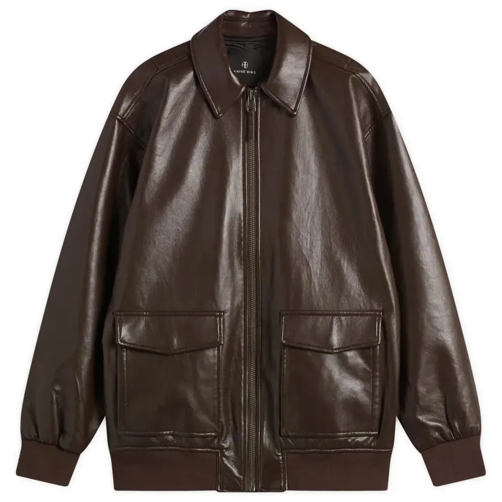 ANINE BING KELANIE JACKET Breathable Knit Fabric