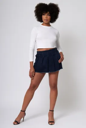 Basic Stretch Pull-on Tennis Skort