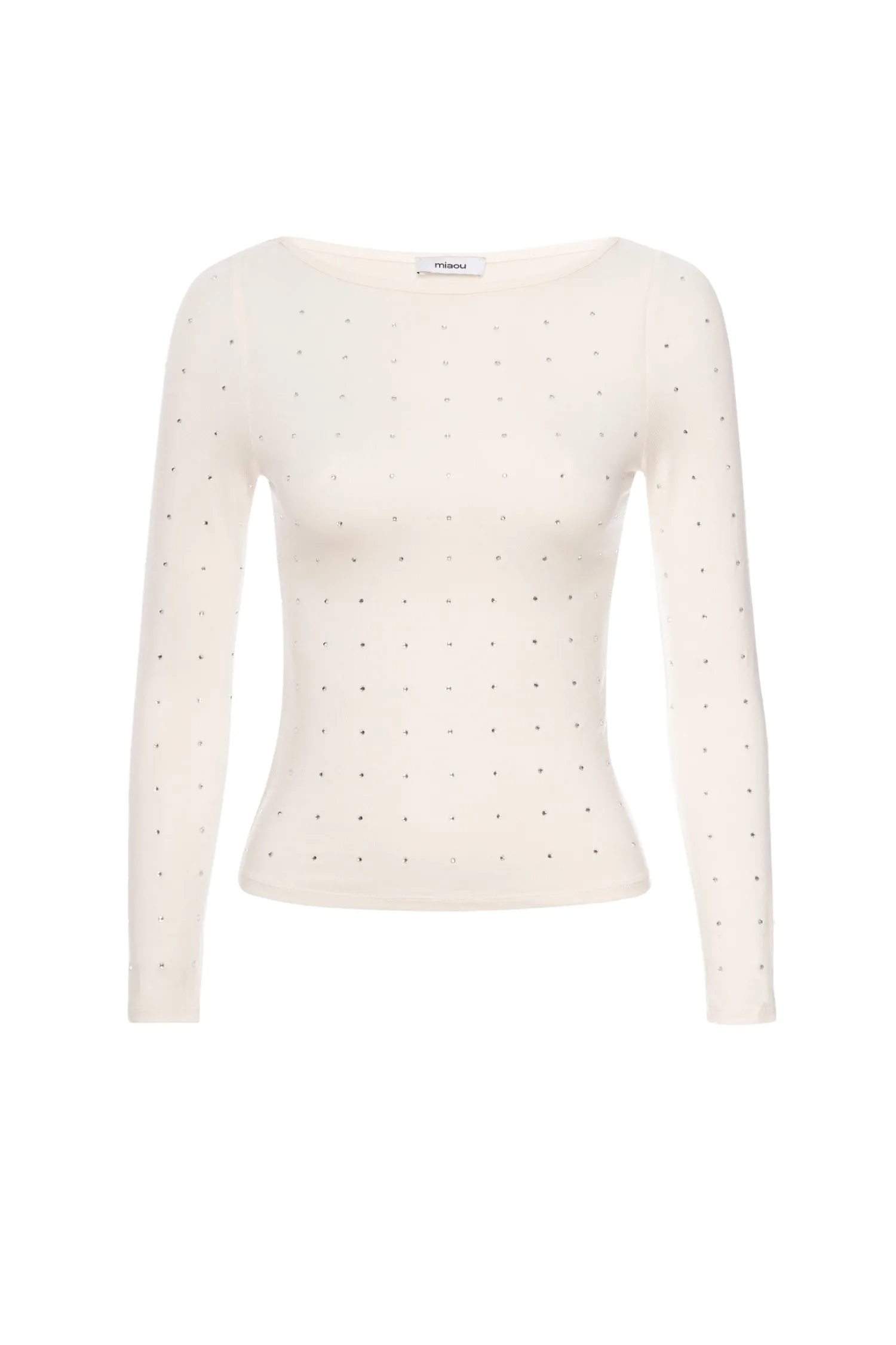AMELIA TOP - PEARL StretchableKnit DualLayer Weave
