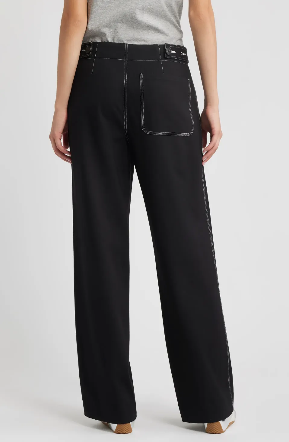 Flexible Design RAG & BONE IRINA PONTE CONTRAST STITCH PANT