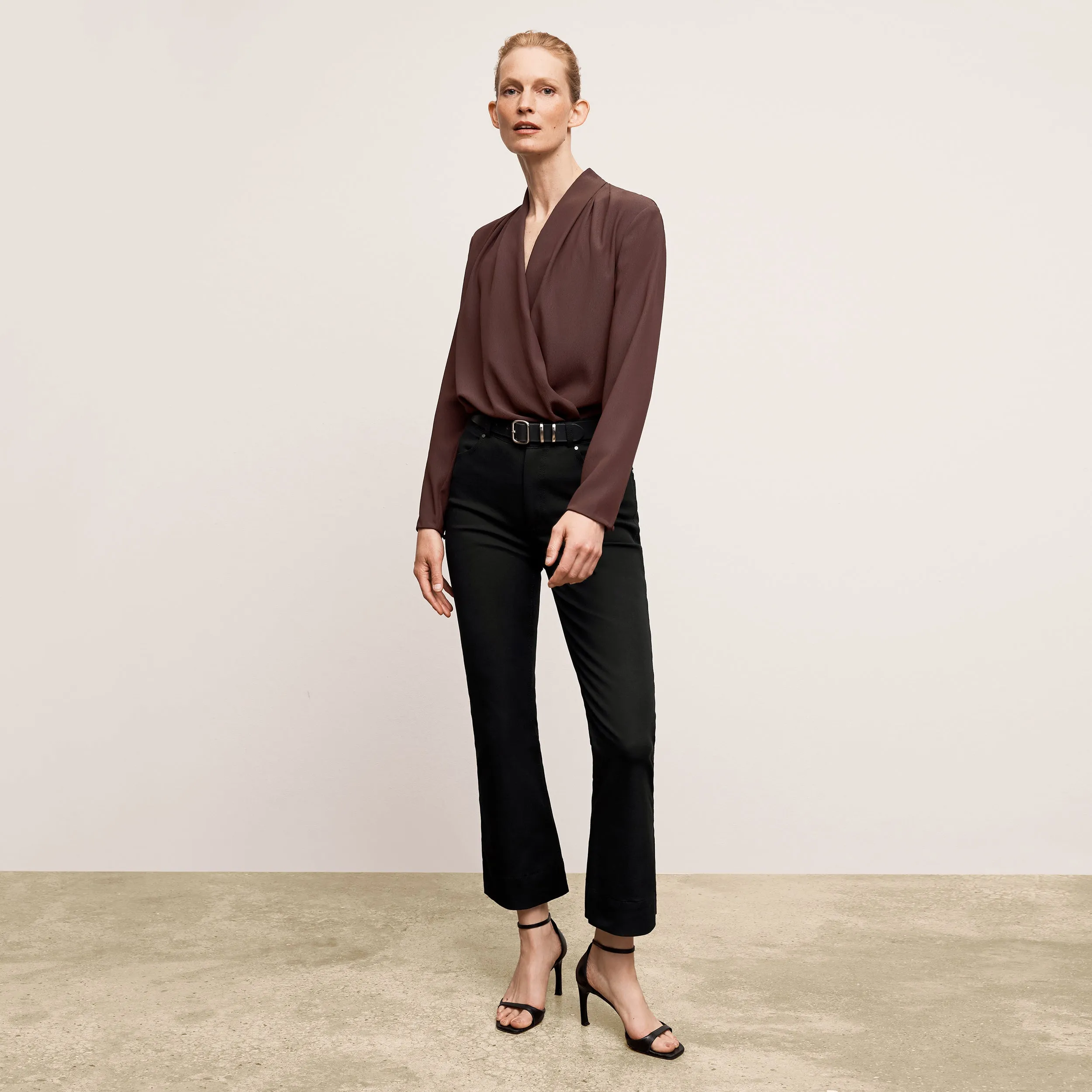 Fade Resistant Coating Archie Jean - Eco Better Than Denim :: Black Wrinkle Resistant