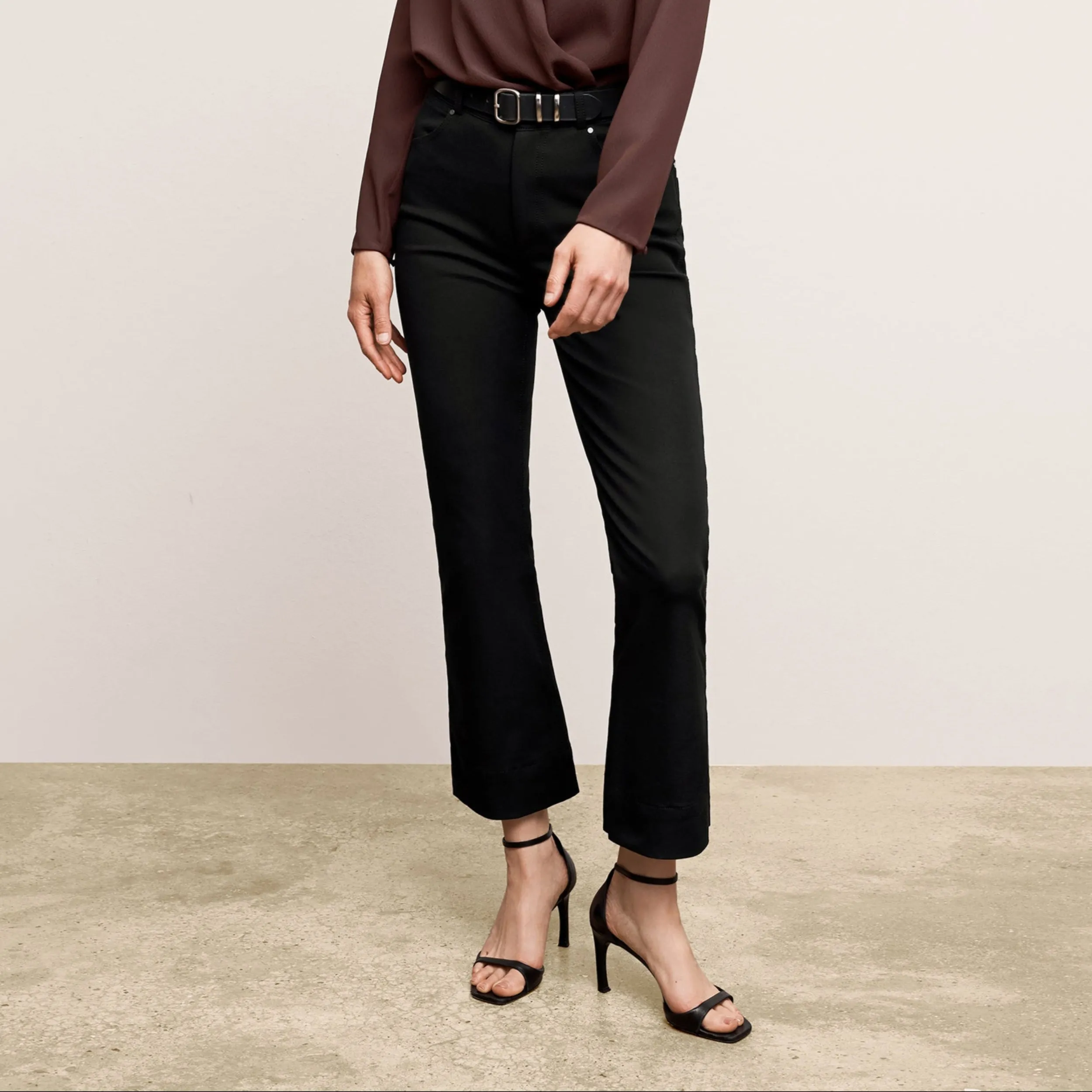 Archie Jean - Eco Better Than Denim :: Black Wrinkle Resistant FourWay Stretch Sport Top