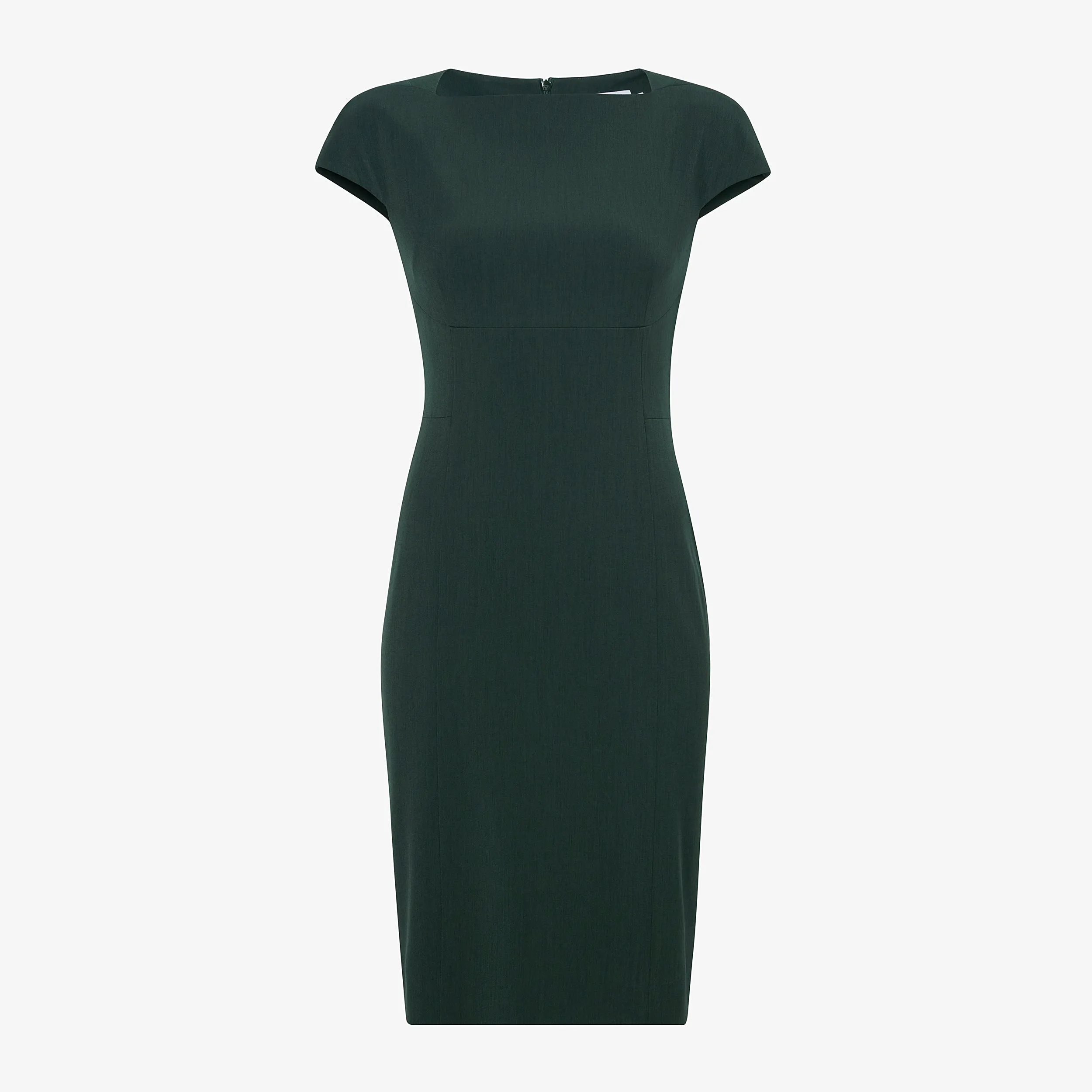 Soft Touch Ashley Dress - Recycled WonderTex :: Dark Emerald Odor Resistant Yarn