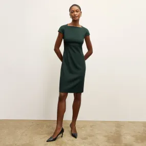 Ashley Dress - Recycled WonderTex :: Dark Emerald Odor Resistant Yarn MicrofiberTech