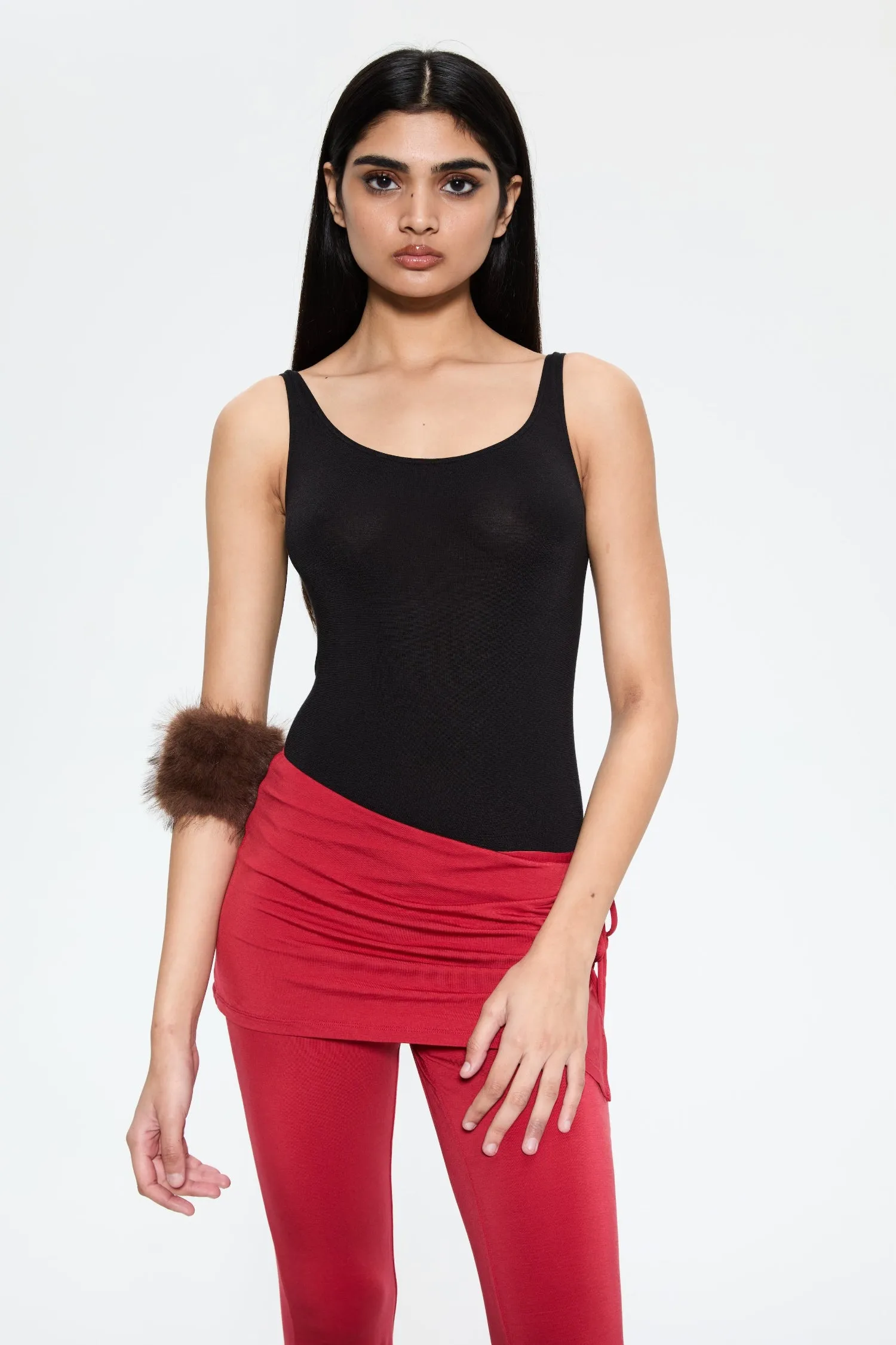 Classic Tank AdjustableDrawstring KALI PANT - BURGUNDY