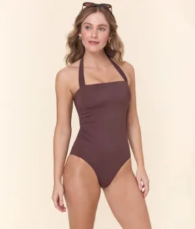 Holiday Packing Universal Clip Mechanism The Aleta One Piece - Eco Nylon - Mink - Classic