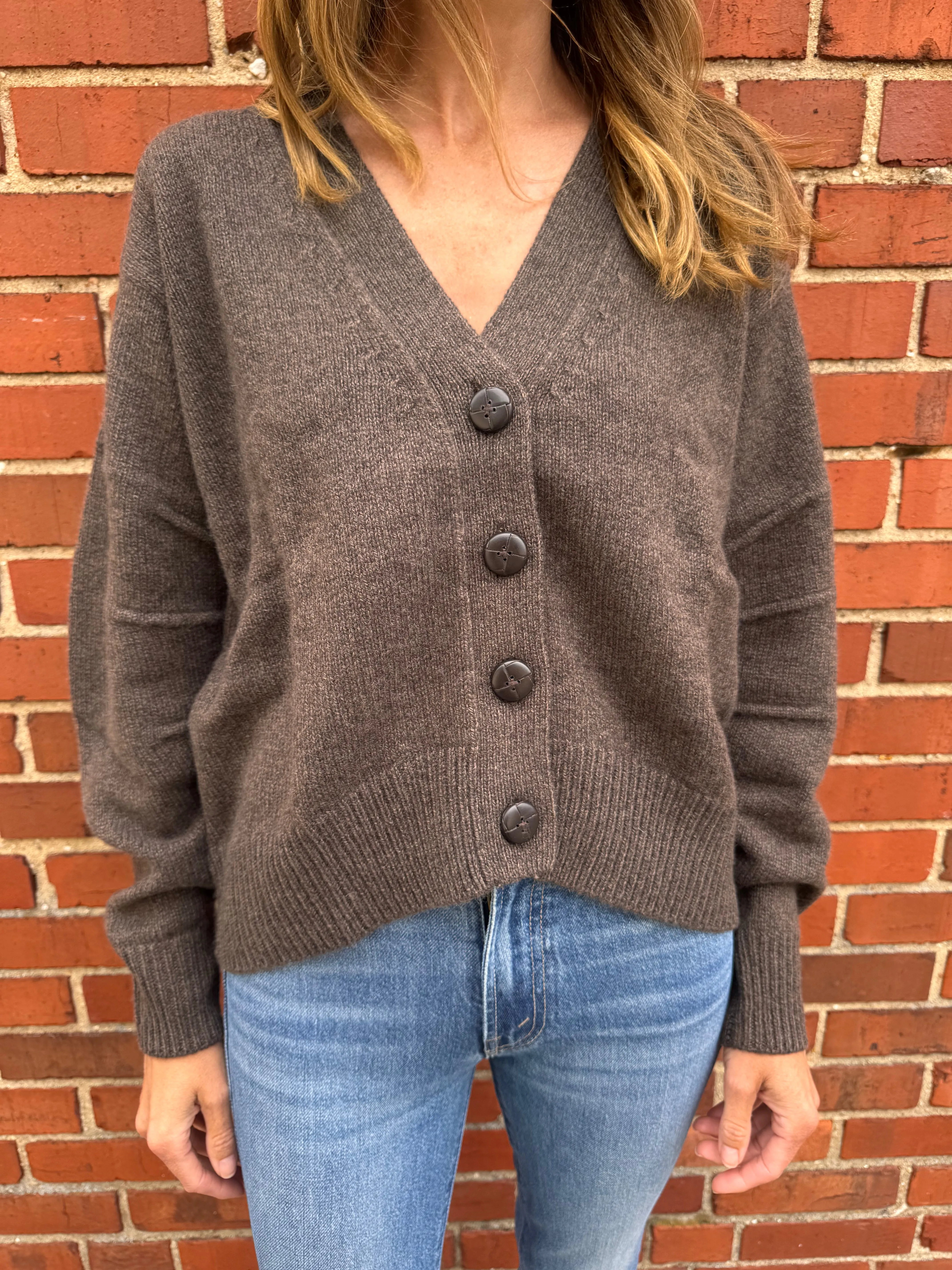 Stretchy Top Odor Resistant Technology AUTUMN CASHMERE HI LO PLEAT SLEEVE CARDIGAN