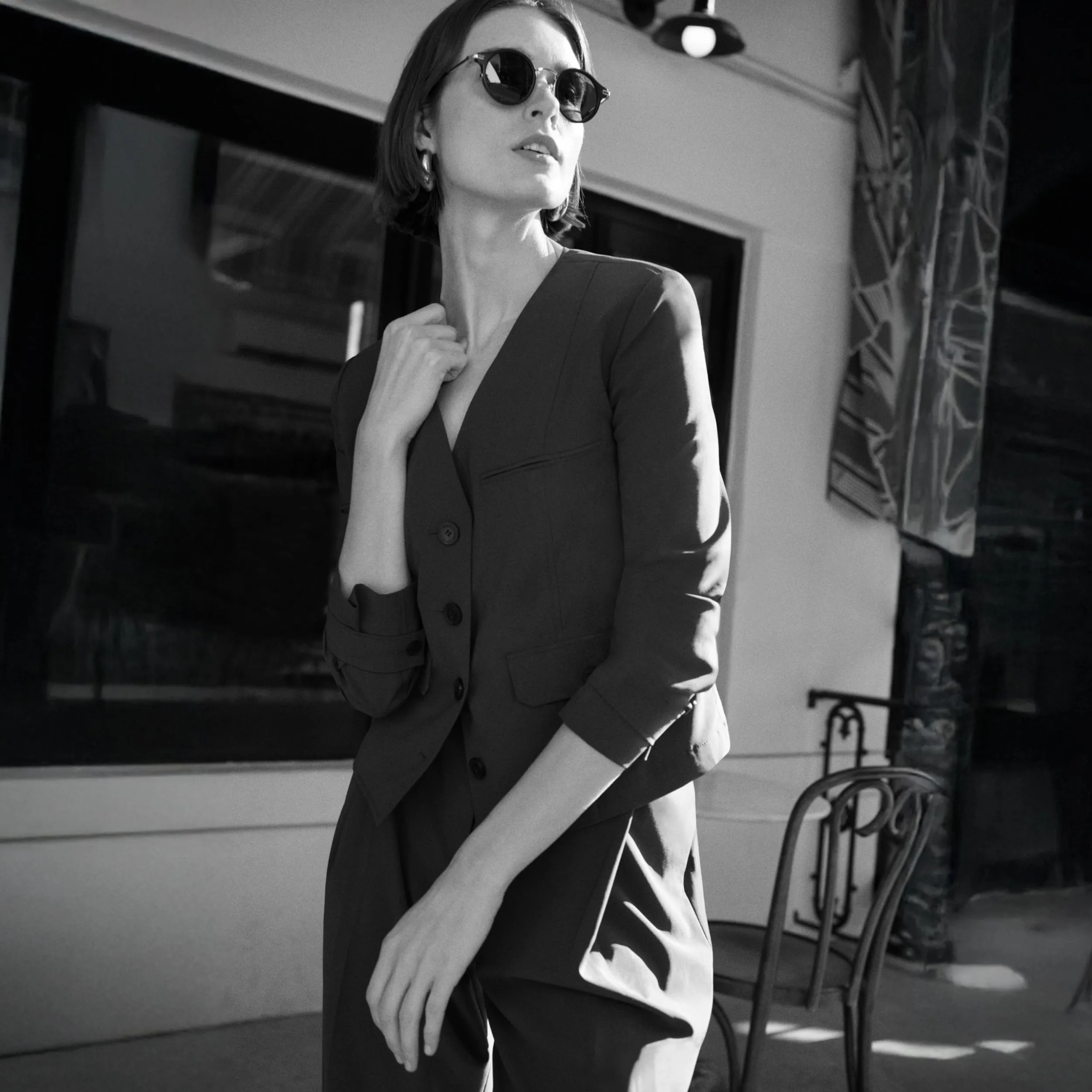 Ayla Travel Jacket - OrigamiTech :: Olive Durable Blend