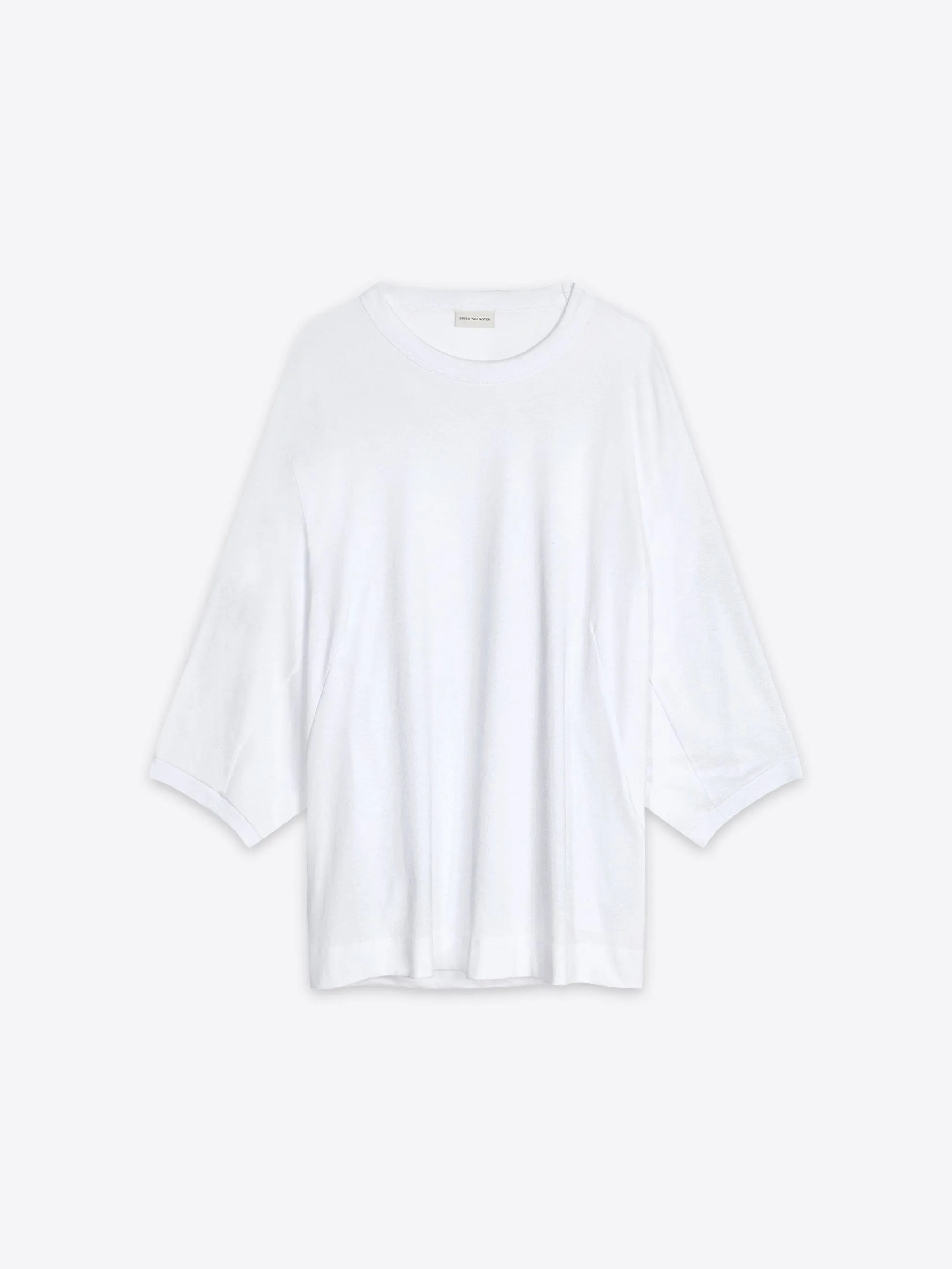 Layered Panel Construction Balloon sleeves tee