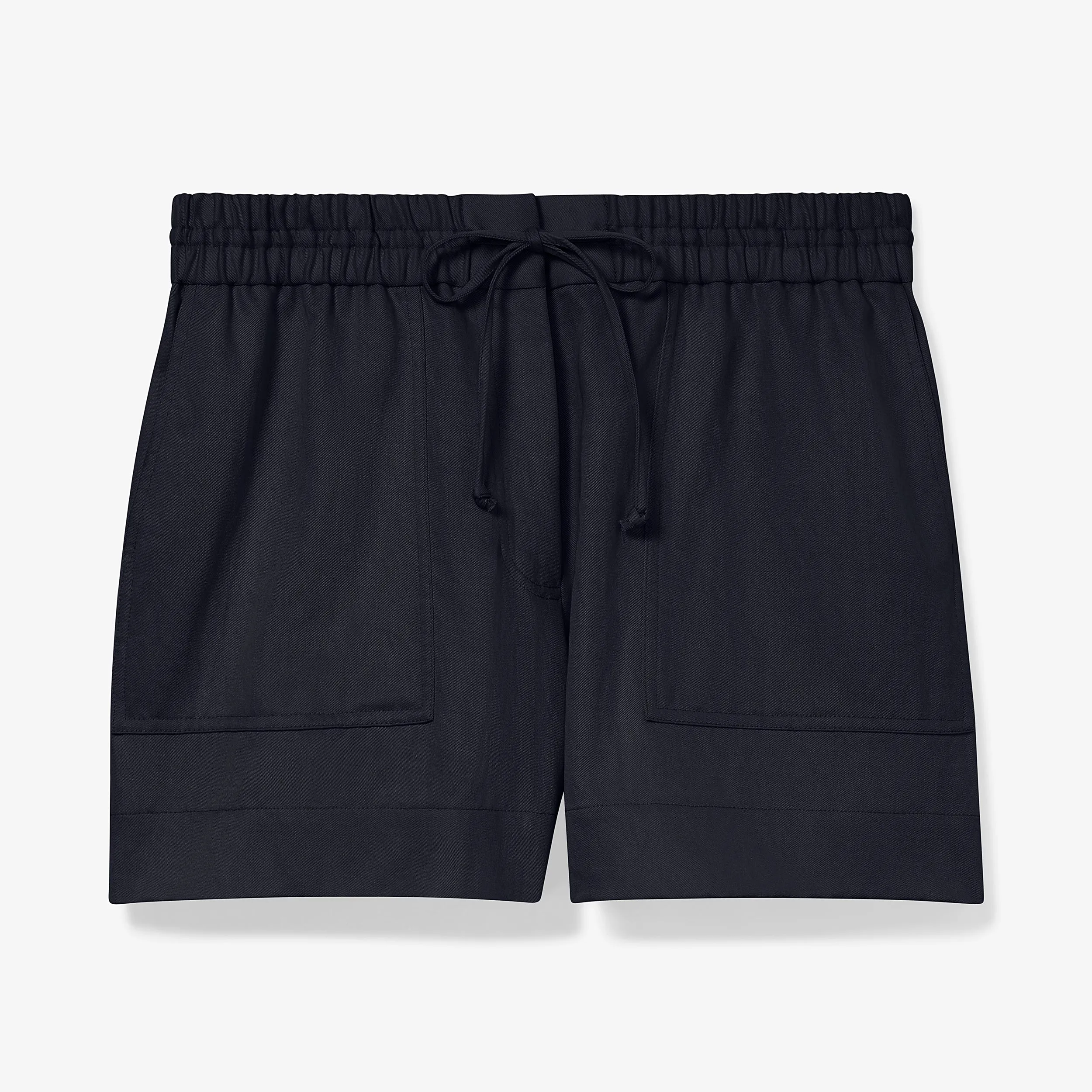 Bamboo Charcoal Blend Adina Short - Everyday Twill :: Night FasteningHood