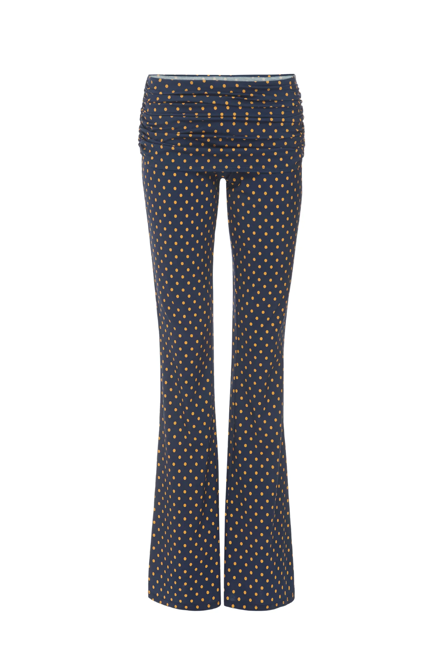 Wrinkle Resistant Weave ALANA PANT - POLKA DOT