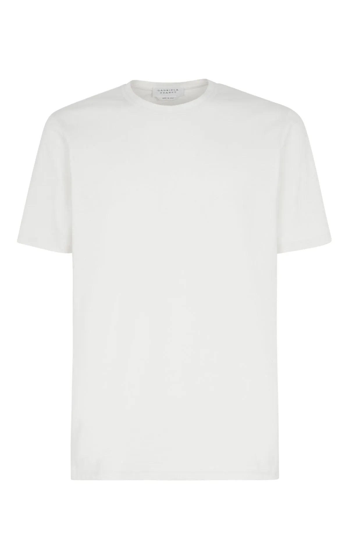 Bandeira T-shirt in White Organic Cotton NonRestrictiveSilhouette