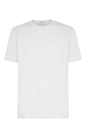 Bandeira T-shirt in White Organic Cotton NonRestrictiveSilhouette