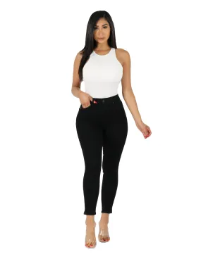 Curvy Skinny Ankle 5 PKT Pants Smart Style
