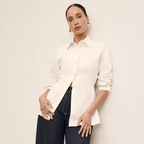 Summer Dress Bentley Al Fresco Shirt - Cotton Poplin :: Eggshell