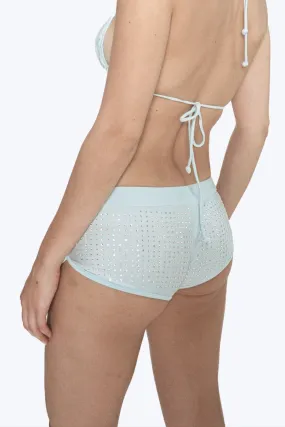 FRANKIE SHORT - BABY BLUE UV Protection Fabric Hydrodynamic Design