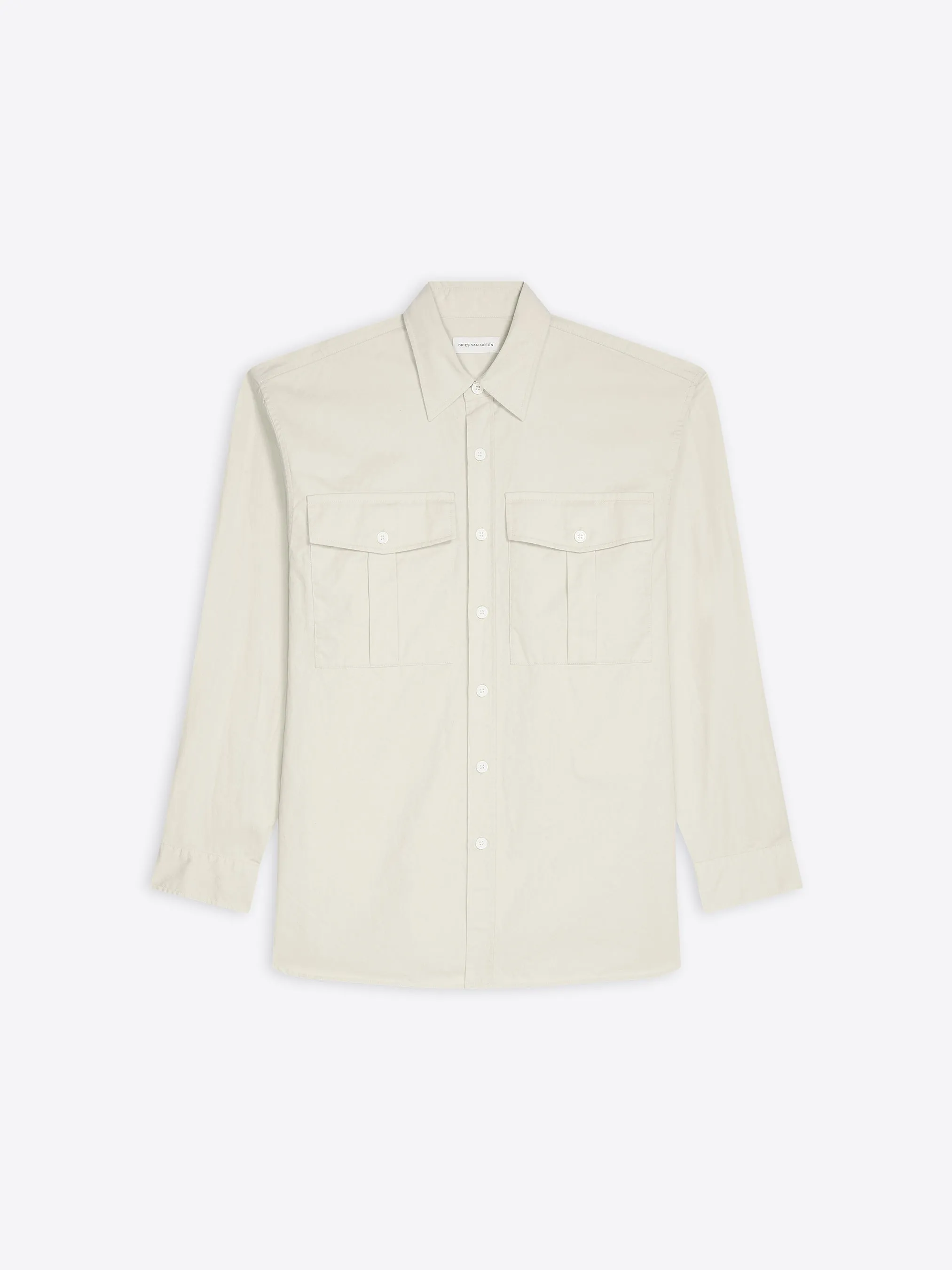 Oversized cotton shirt Fashionable formal suit