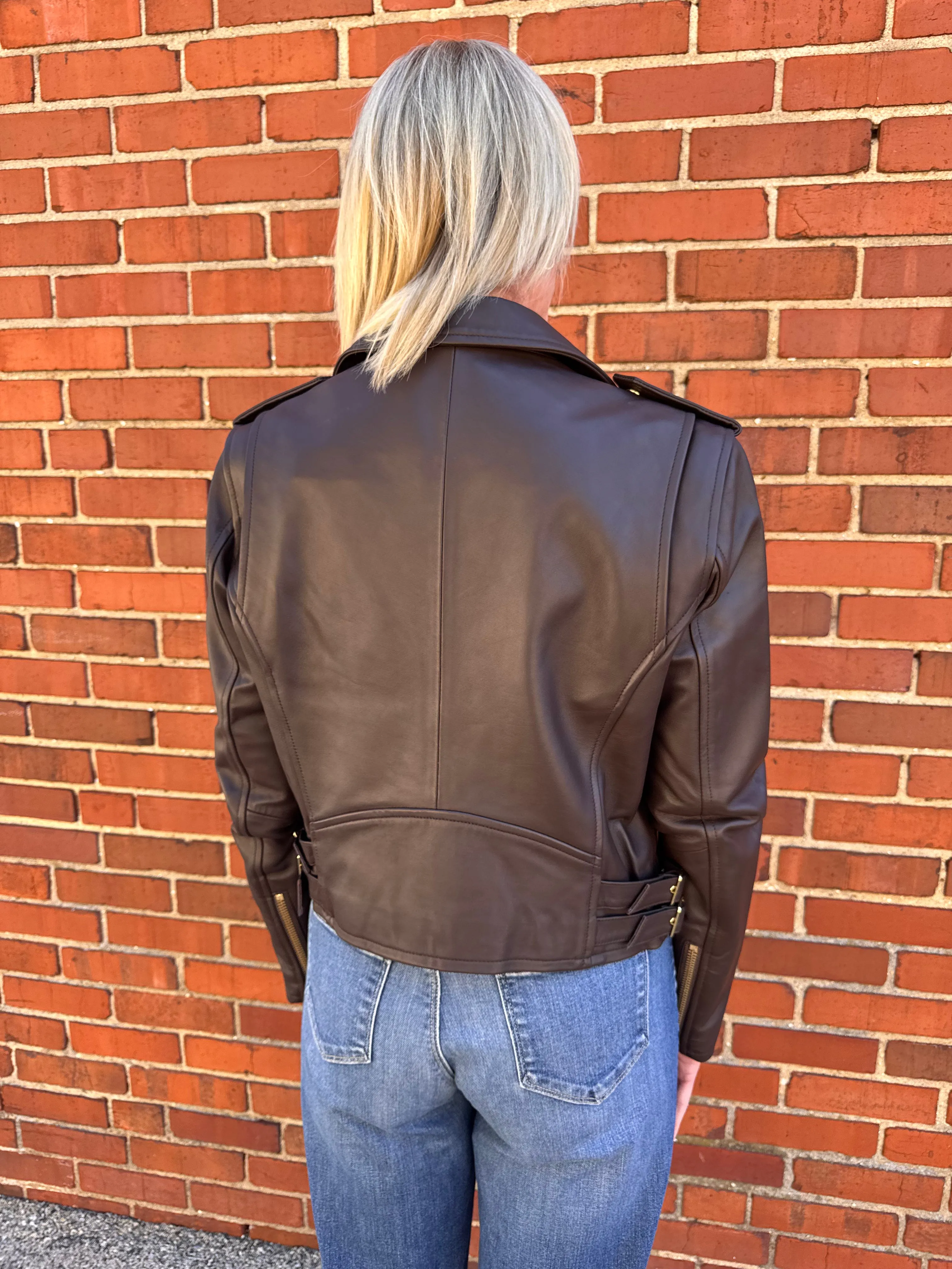 IRO ASHVILLE IN CHOCOLATE BROWN Temperature Regulating Textile