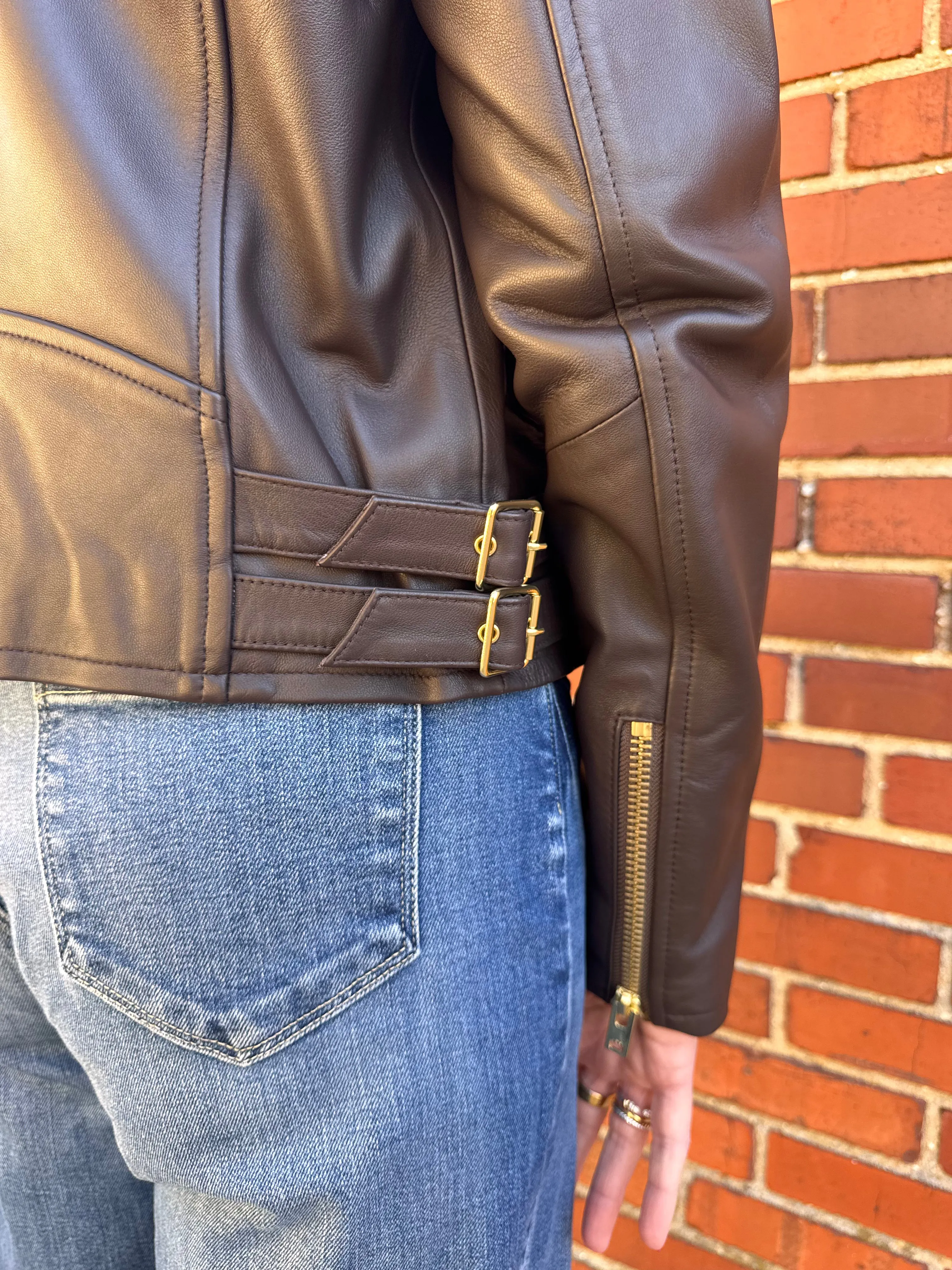 IRO ASHVILLE IN CHOCOLATE BROWN HighDensity Knit