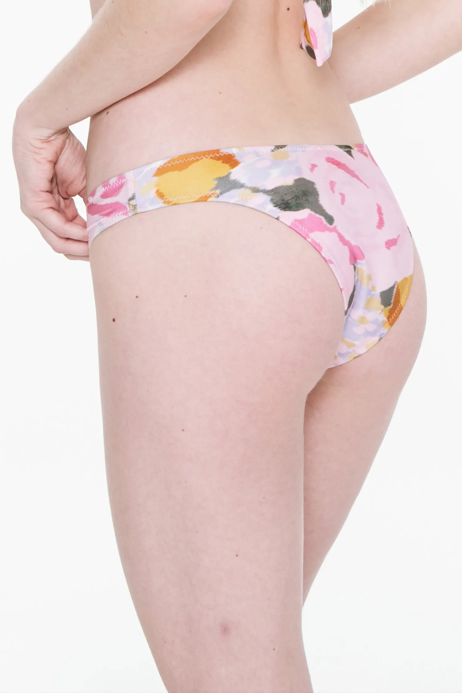 Built In Filter Layer NonRestrictive BAMBI BIKINI BOTTOM - NEON FLORAL
