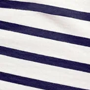 Saint James Galathee II 3/4 Sleeve - Jersey :: Marine/Ecru StretchFit Design