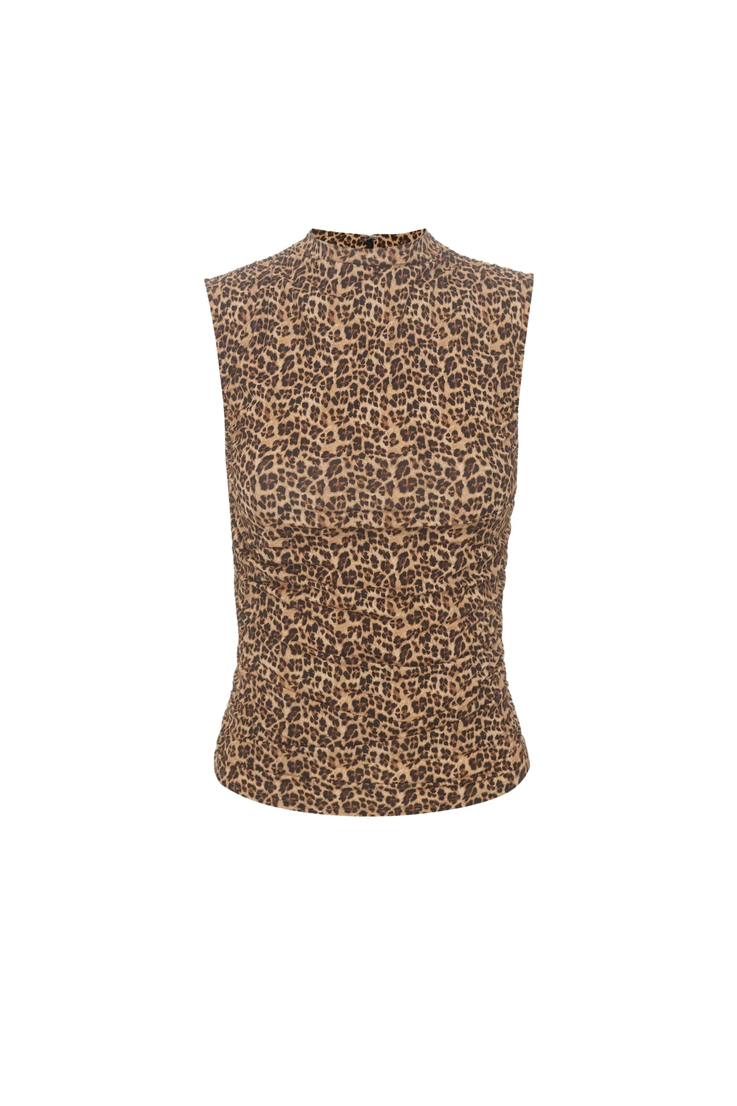 MoistureWicking Material CAM TOP - LEOPARD