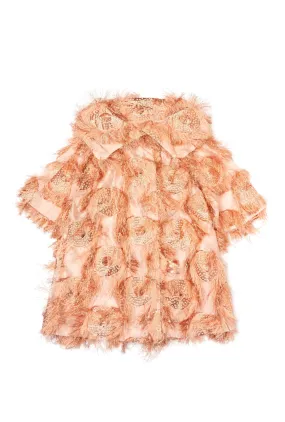 Car Coat - Rose Gold Eyelash Wind Stop