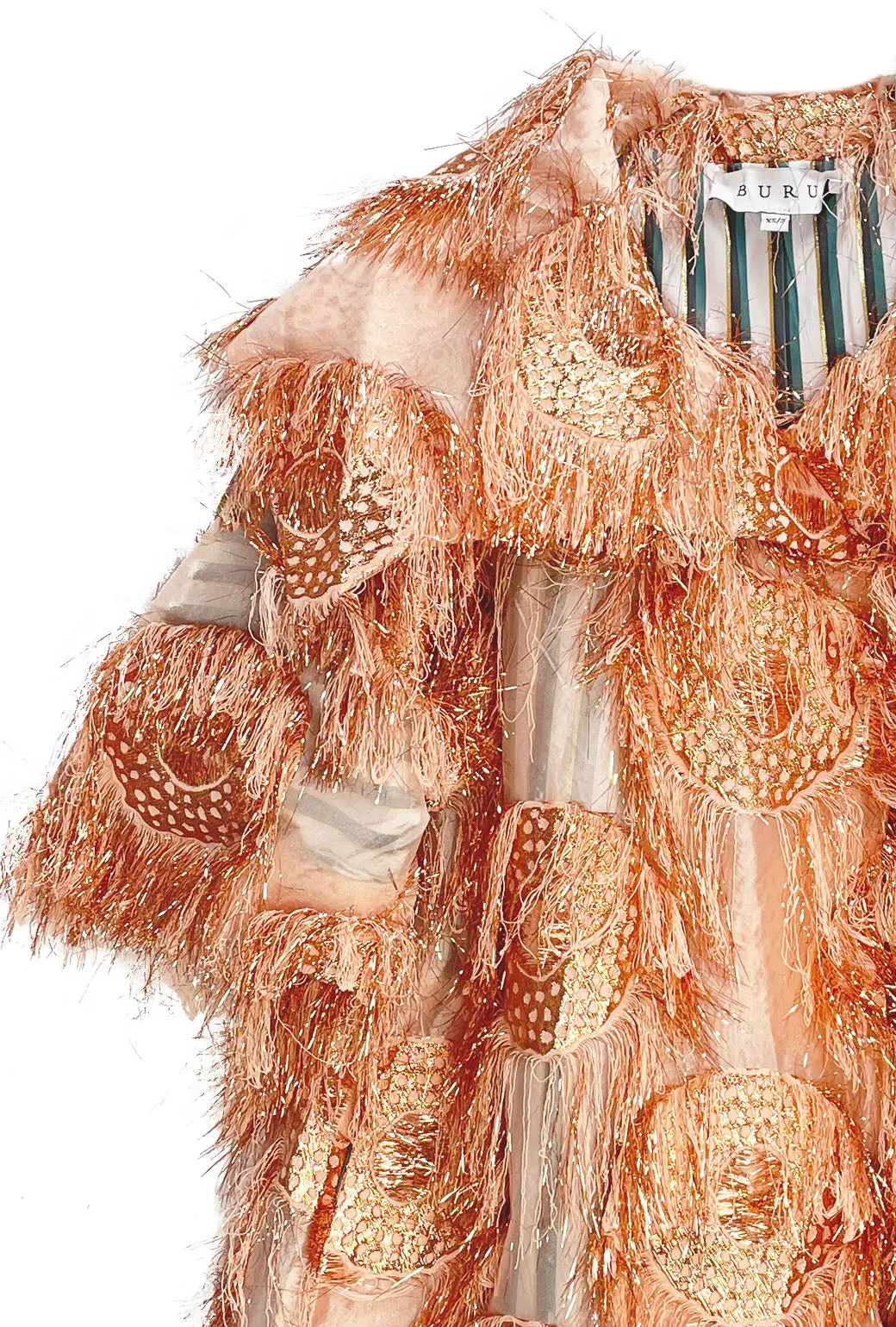 Ergonomic Silhouette Car Coat - Rose Gold Eyelash