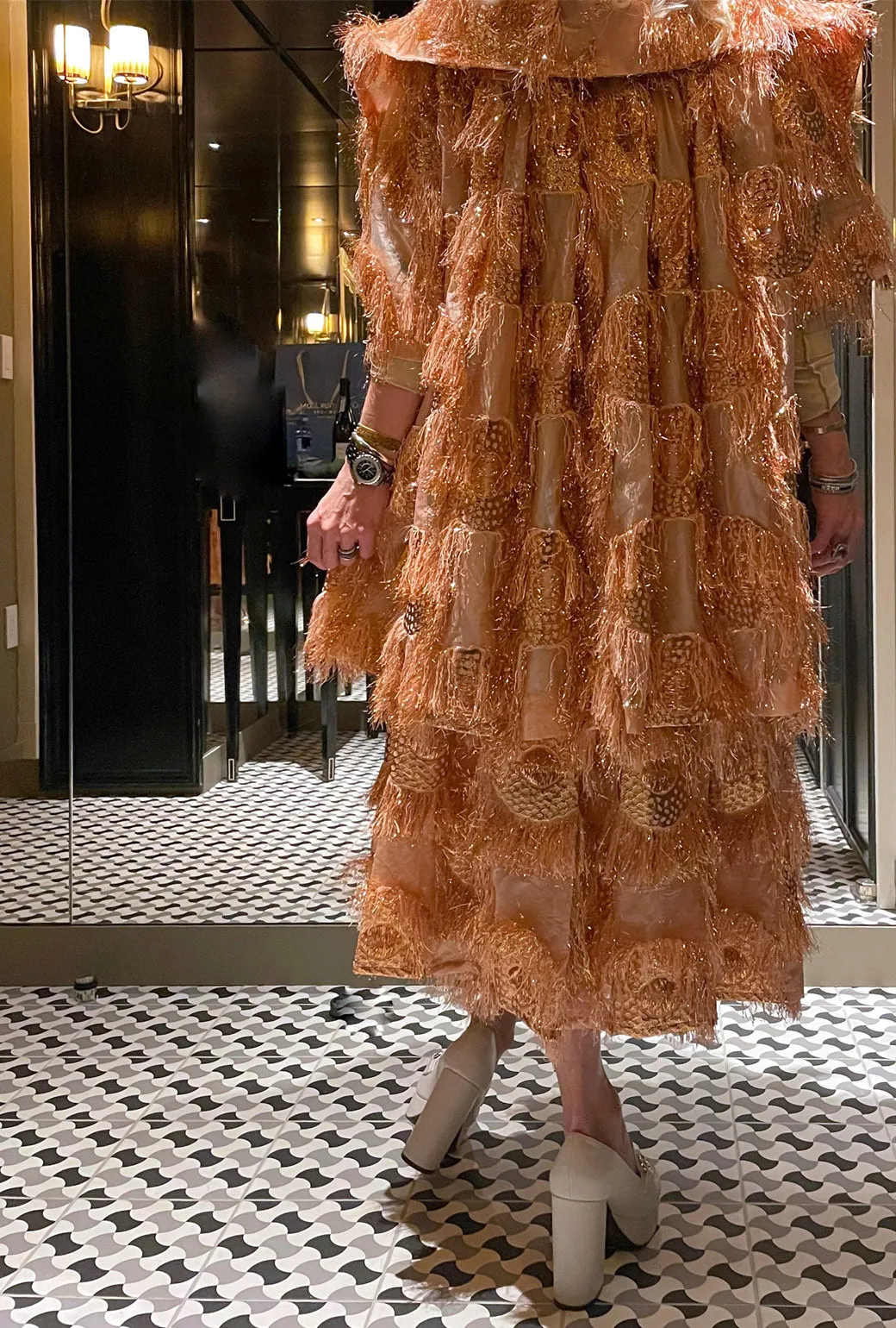 Car Coat - Rose Gold Eyelash Flexible Layer Fit