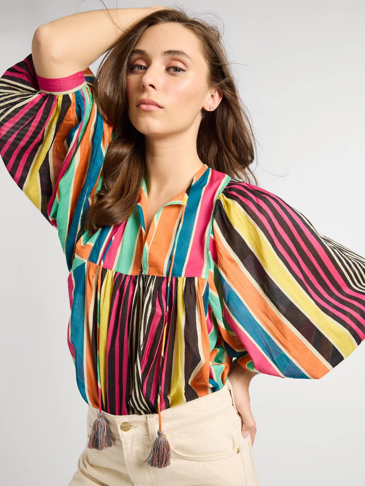 MinimalistDesign Charlie Top in Ibiza Stripe