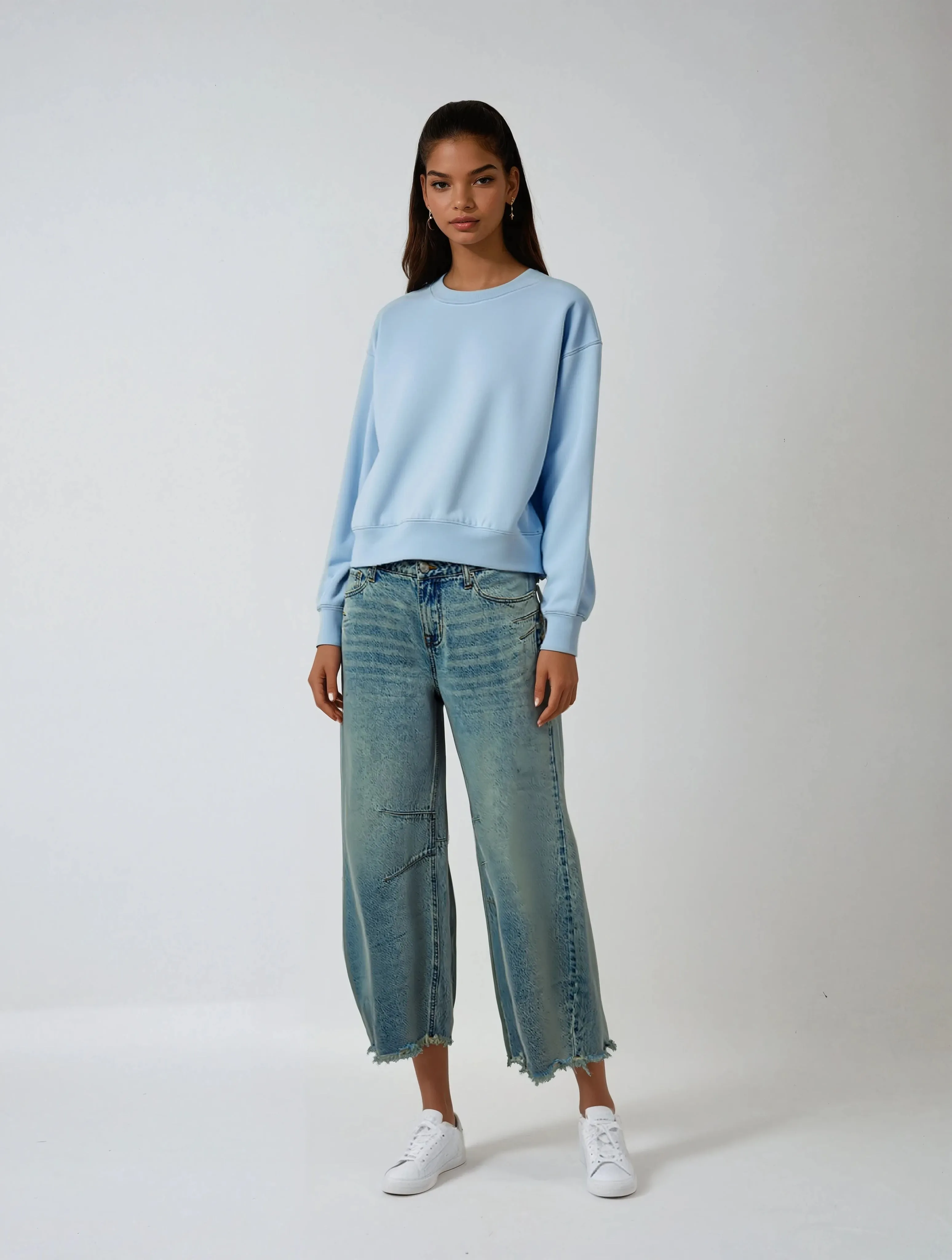 Lennox Barrel Crop Jean snag resistant