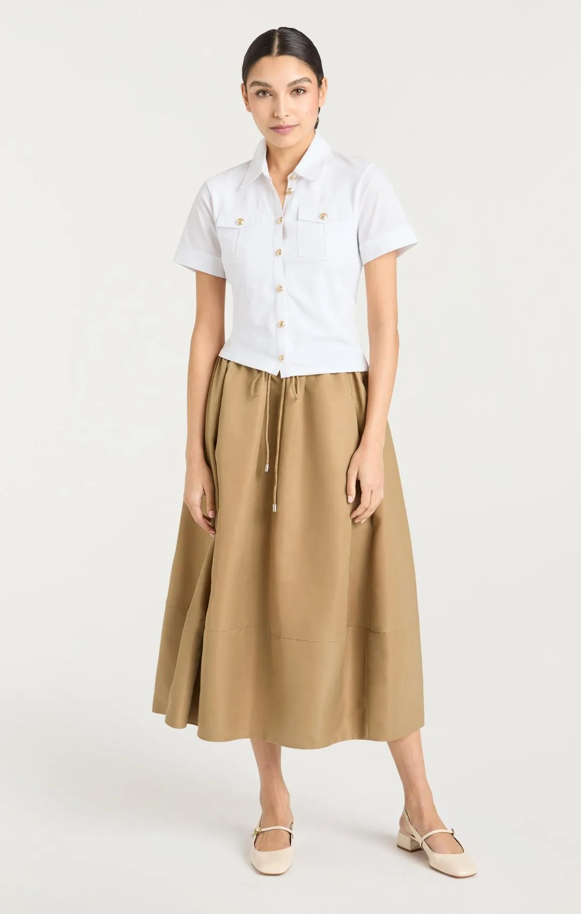 CINQ A SEPT TIANA TOP Airflow Optimized Weave