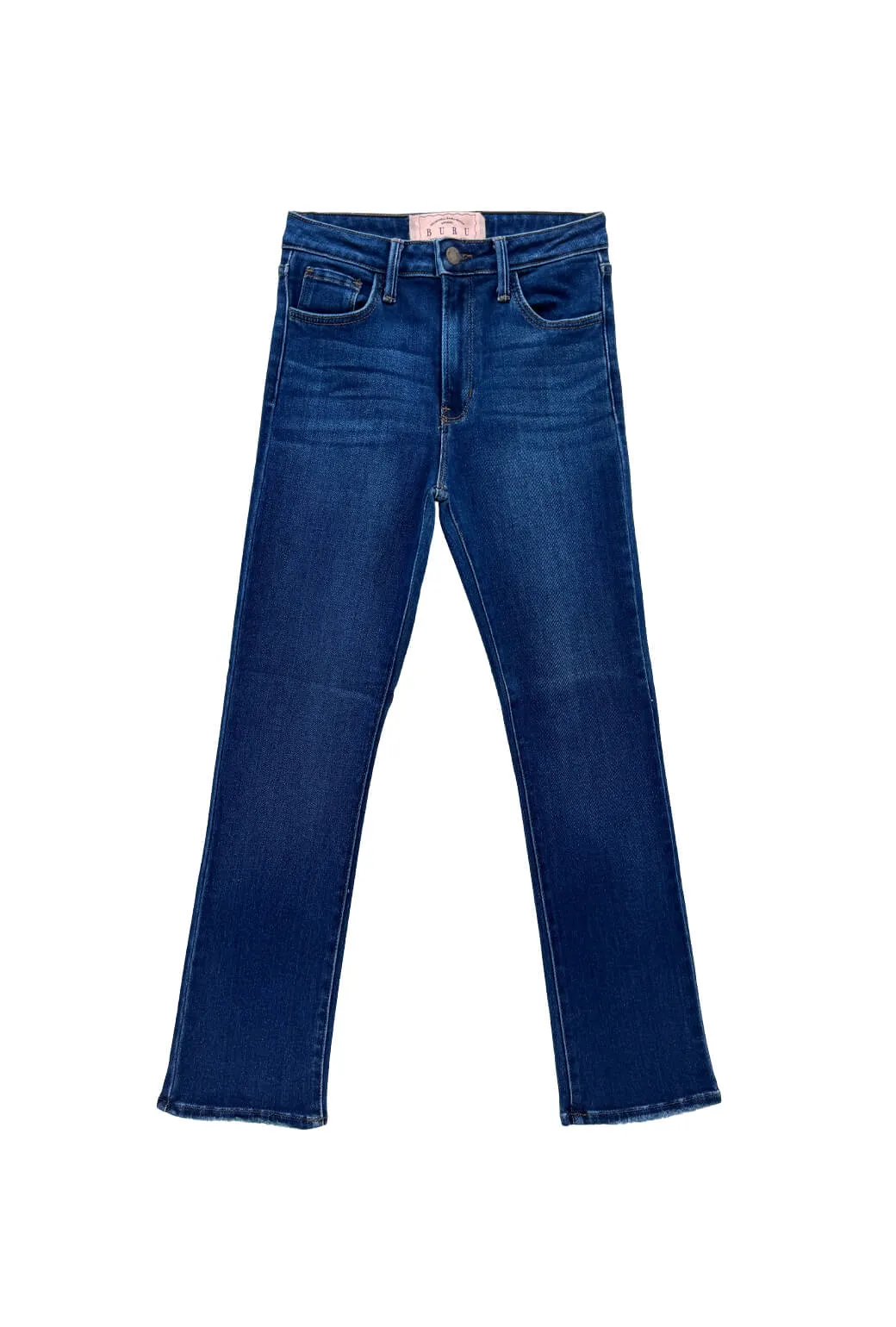 High-rise waist Classic Straight Leg Jeans - Everyday Wash