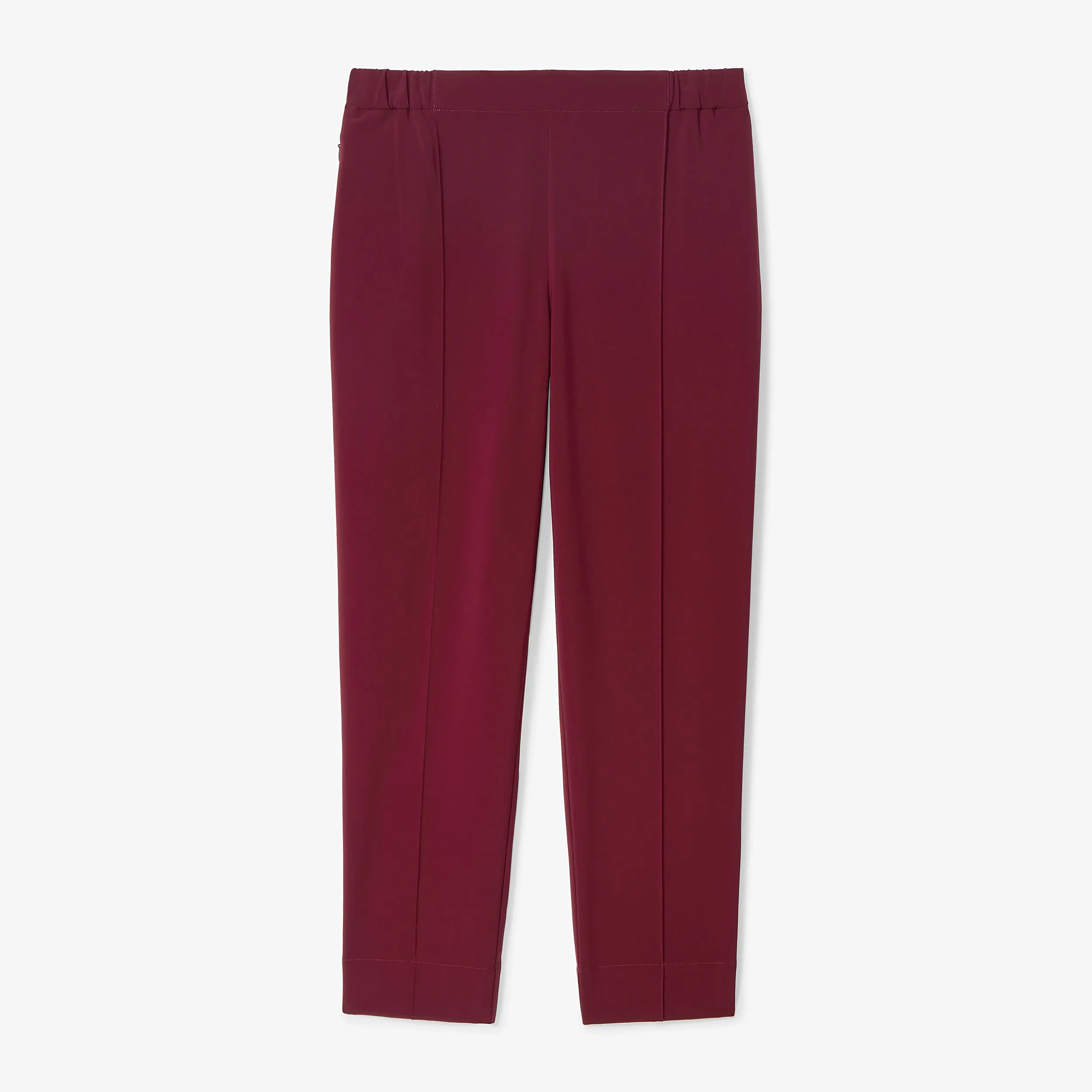 Colby Travel Pant - OrigamiTech :: Berry Jam Soft Texture YarnBlend
