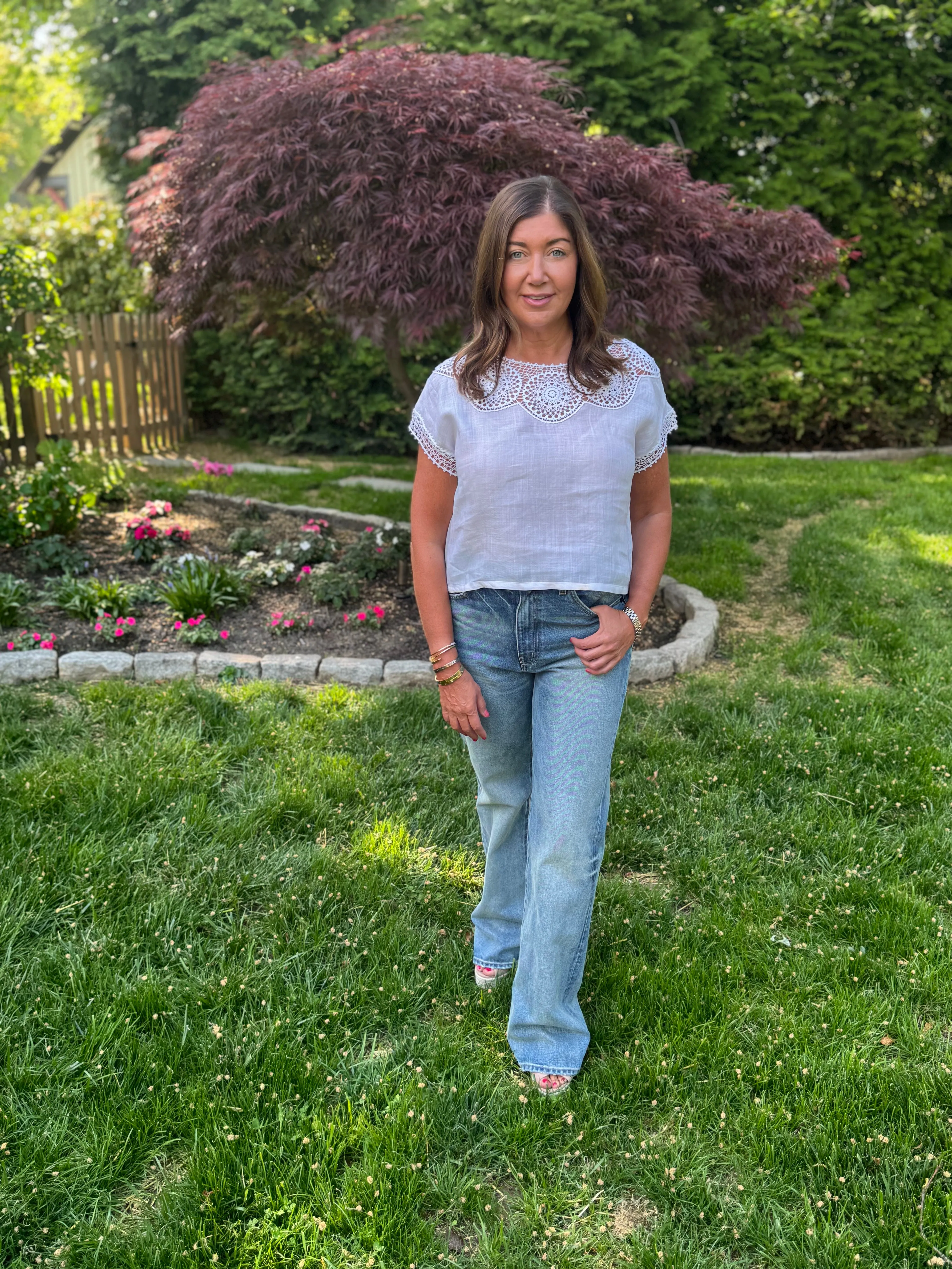 Button front NILI LOTAN JOAN JEAN