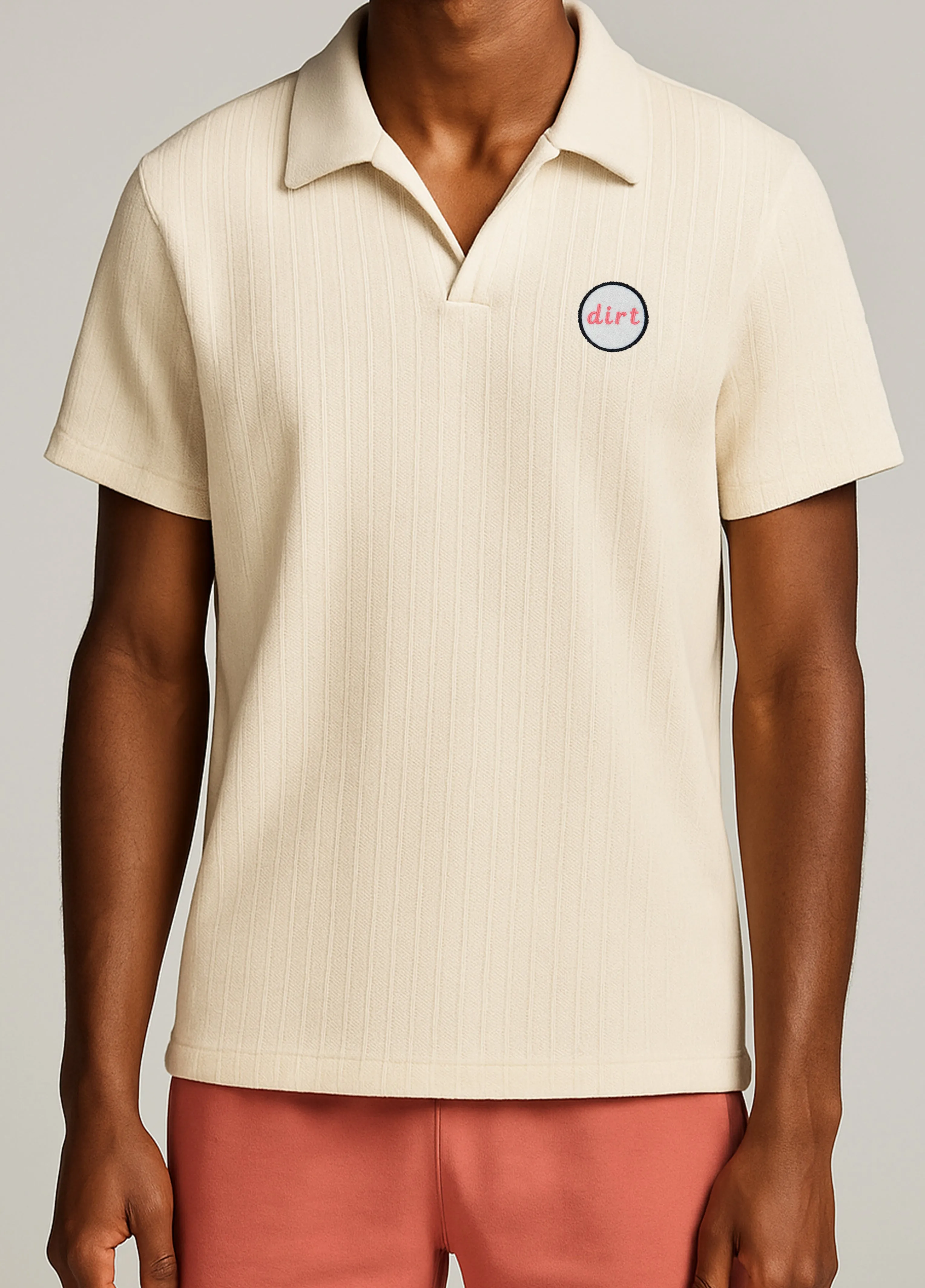 DRT Vacay Polo NonRestrictive Durable Stitching
