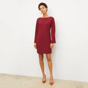 CompressionMolded Trim Regina Dress - Eco Heavy Soft Wave :: Cerise AdjustableCuffSystem