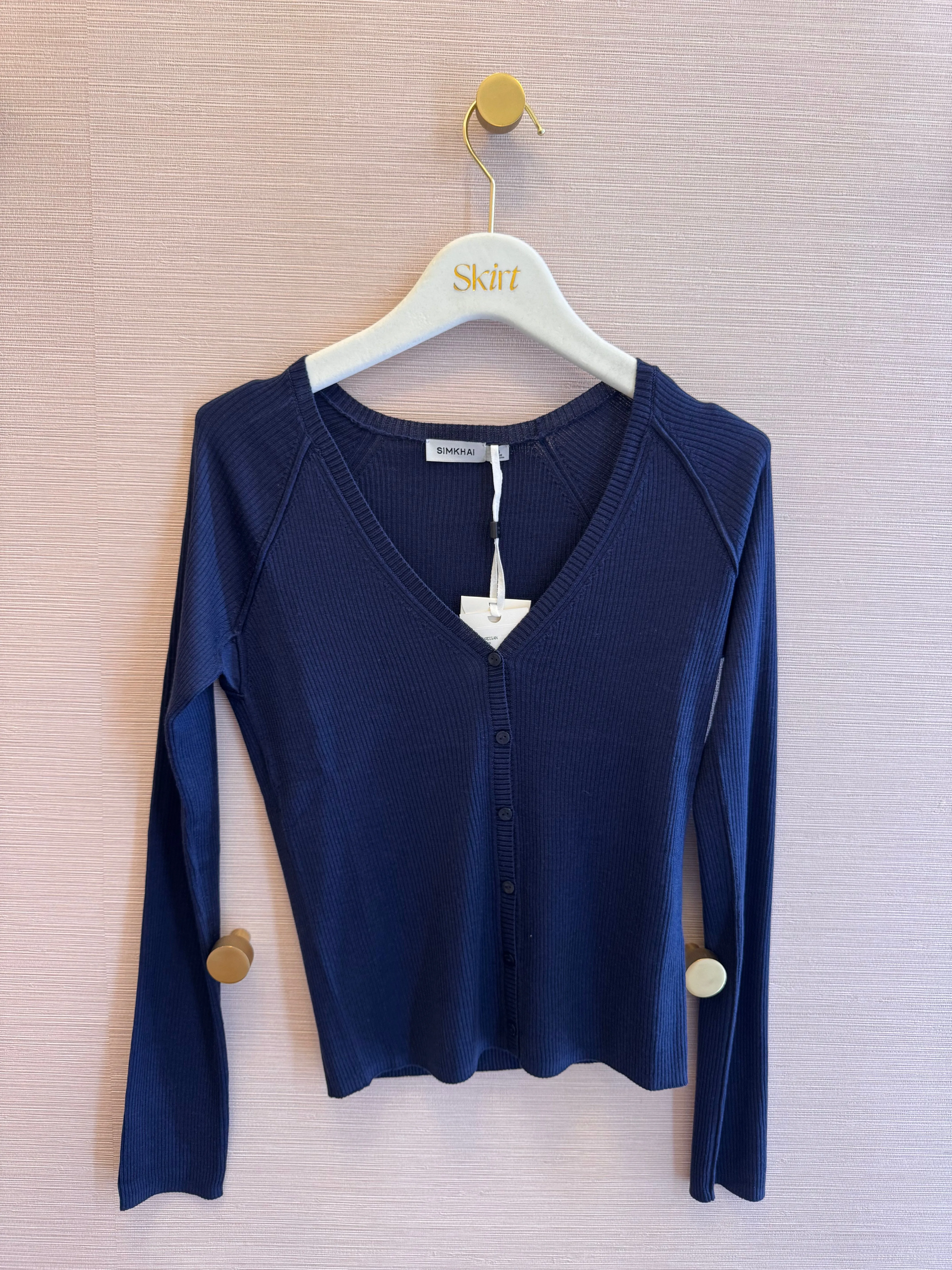 SIMKHAI DARLENE CARDIGAN FadeResistantTechnology