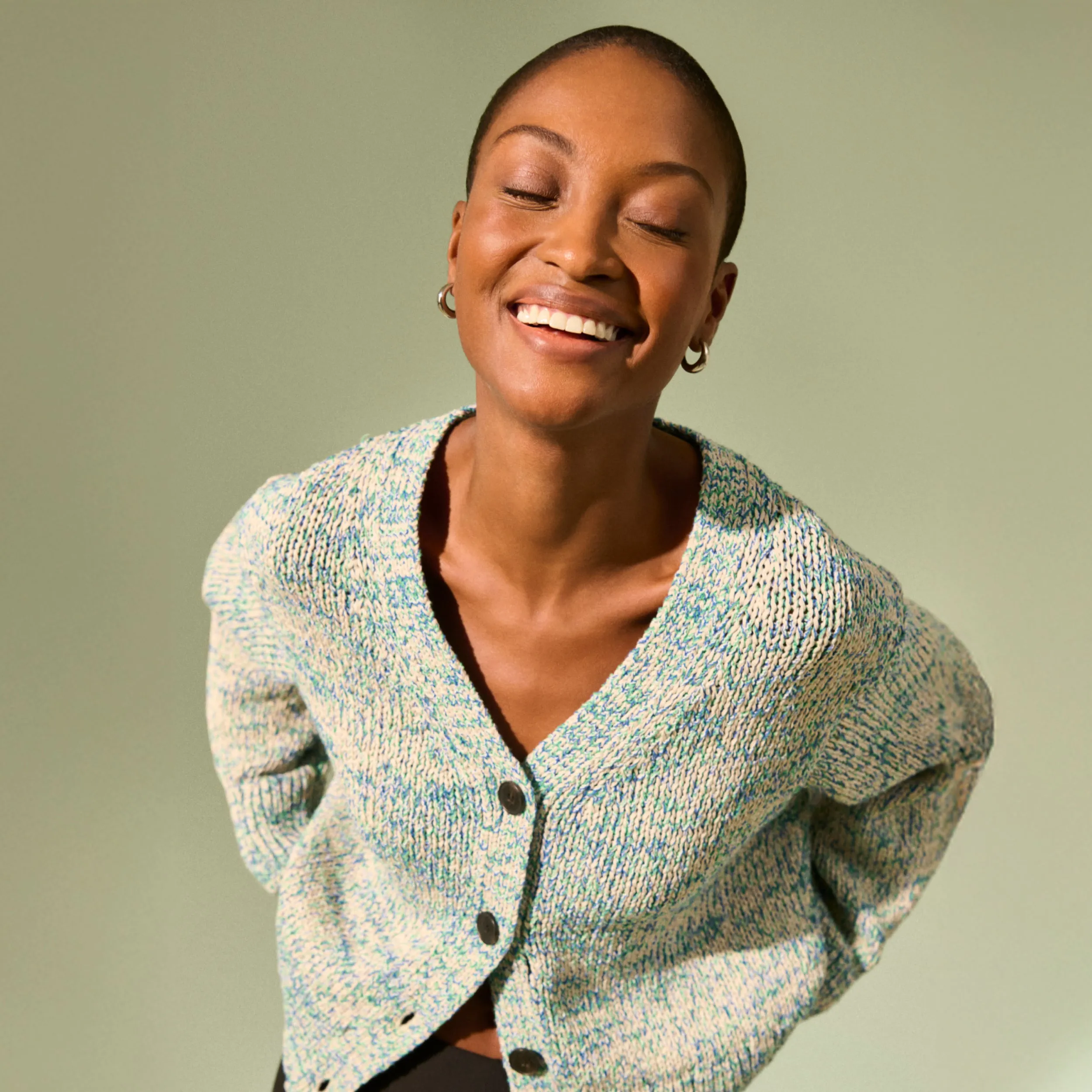 Dakota Easy Luxury Cardigan - Boucle Sweater :: Multi Layer Ready Simple Comforted